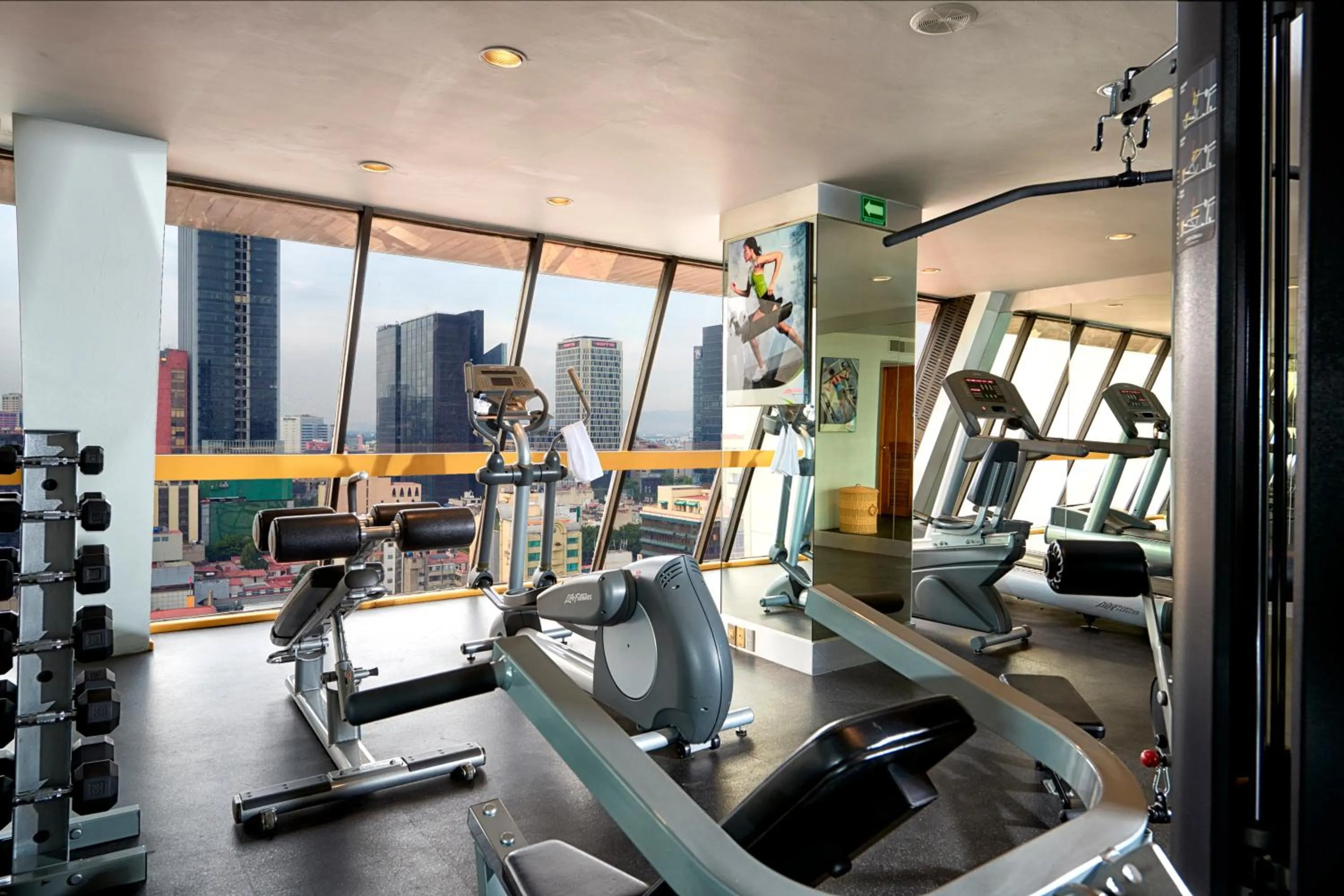 Fitness centre/facilities in Hotel Royal Reforma