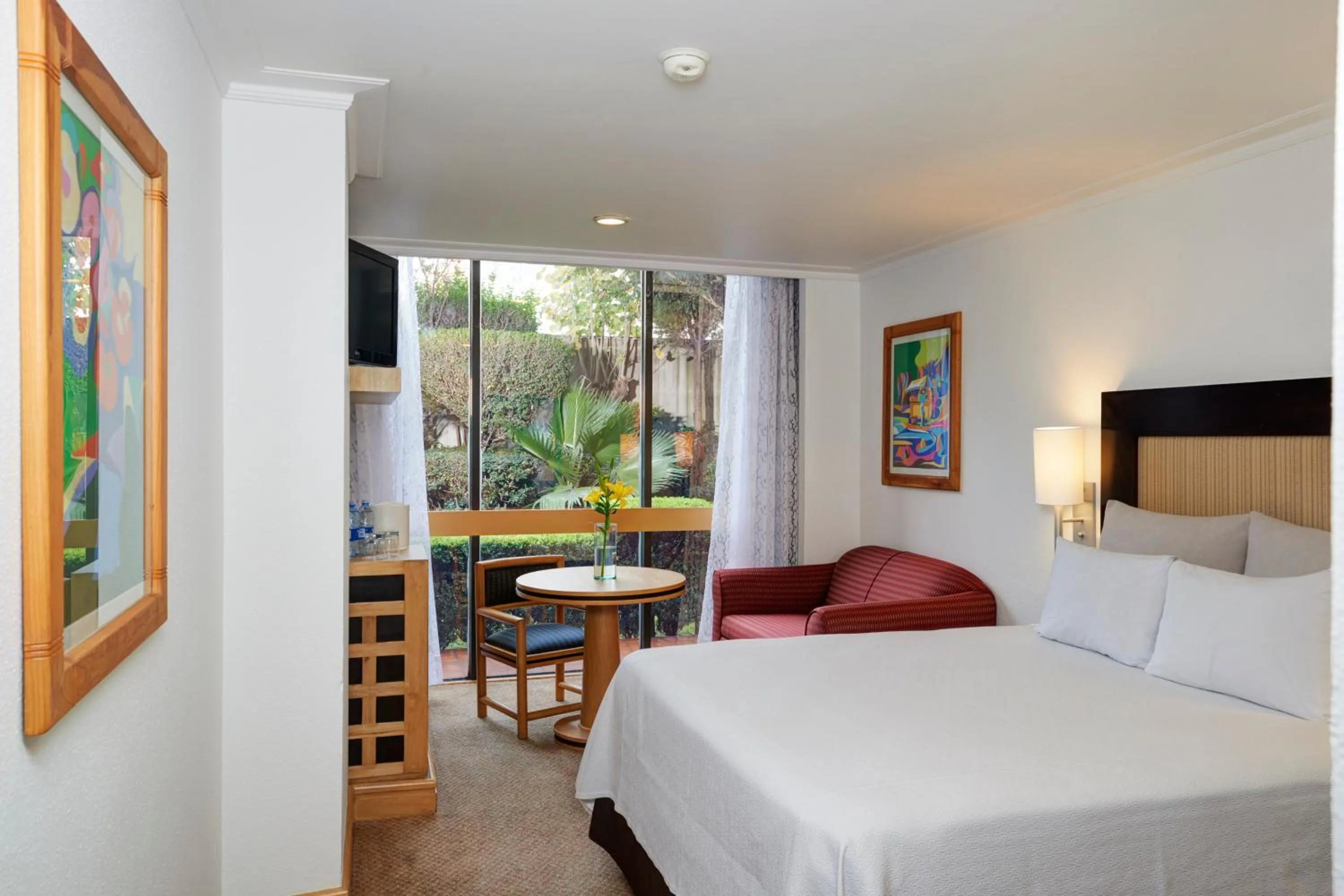 Bed in Hotel Royal Reforma