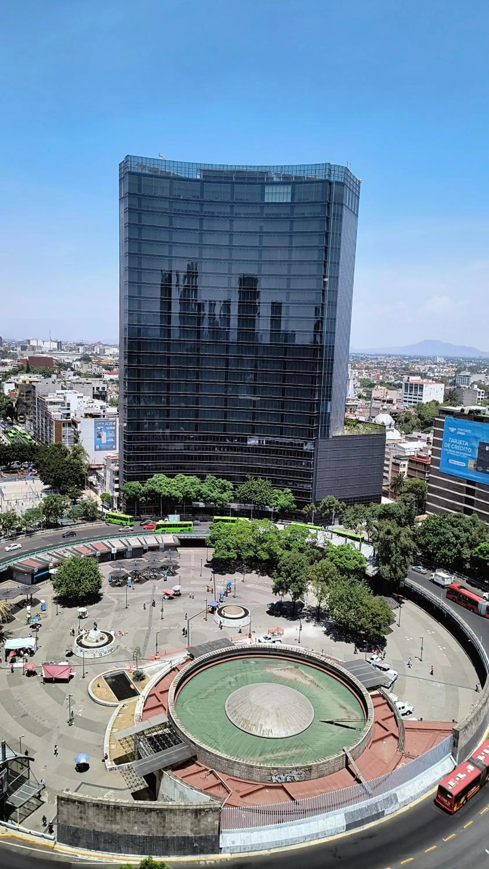 Bird's eye view in Hotel Royal Reforma