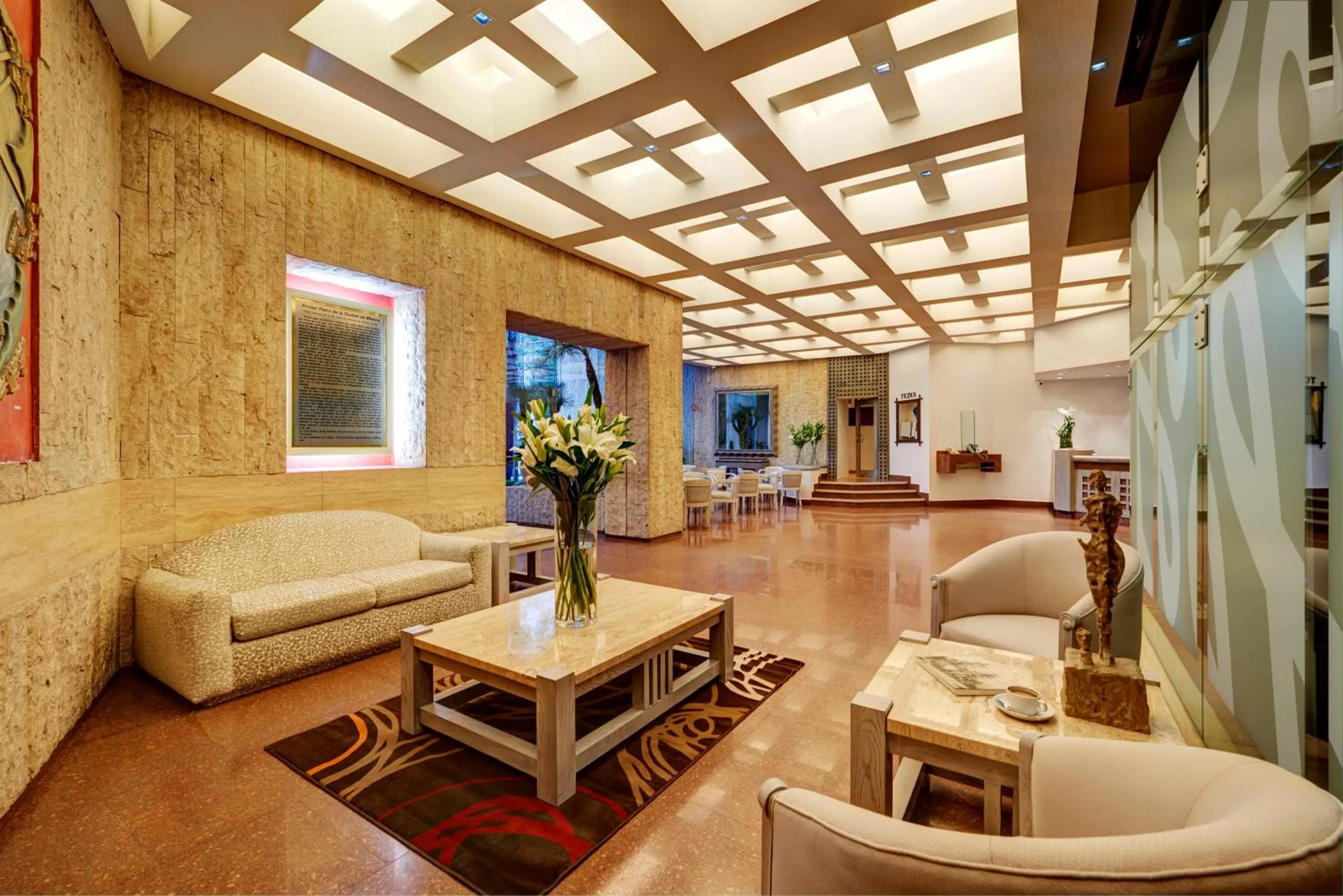 Lobby or reception in Hotel Royal Reforma