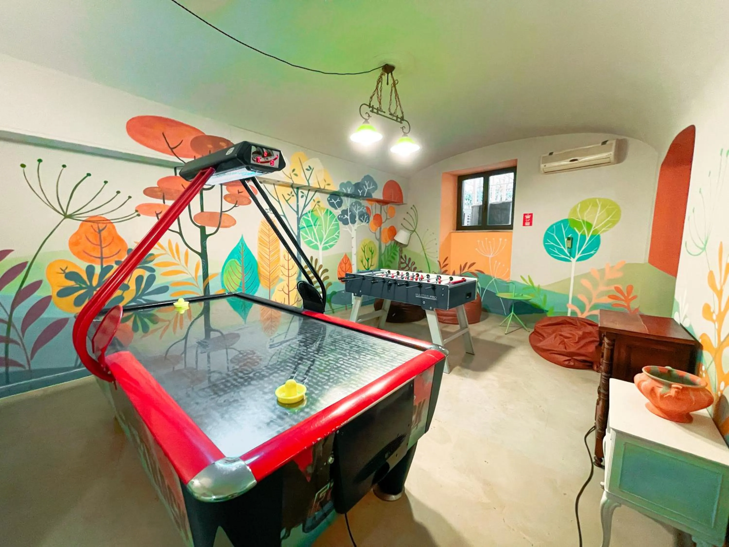 Children play ground in Ostello Bello Roma Colosseo