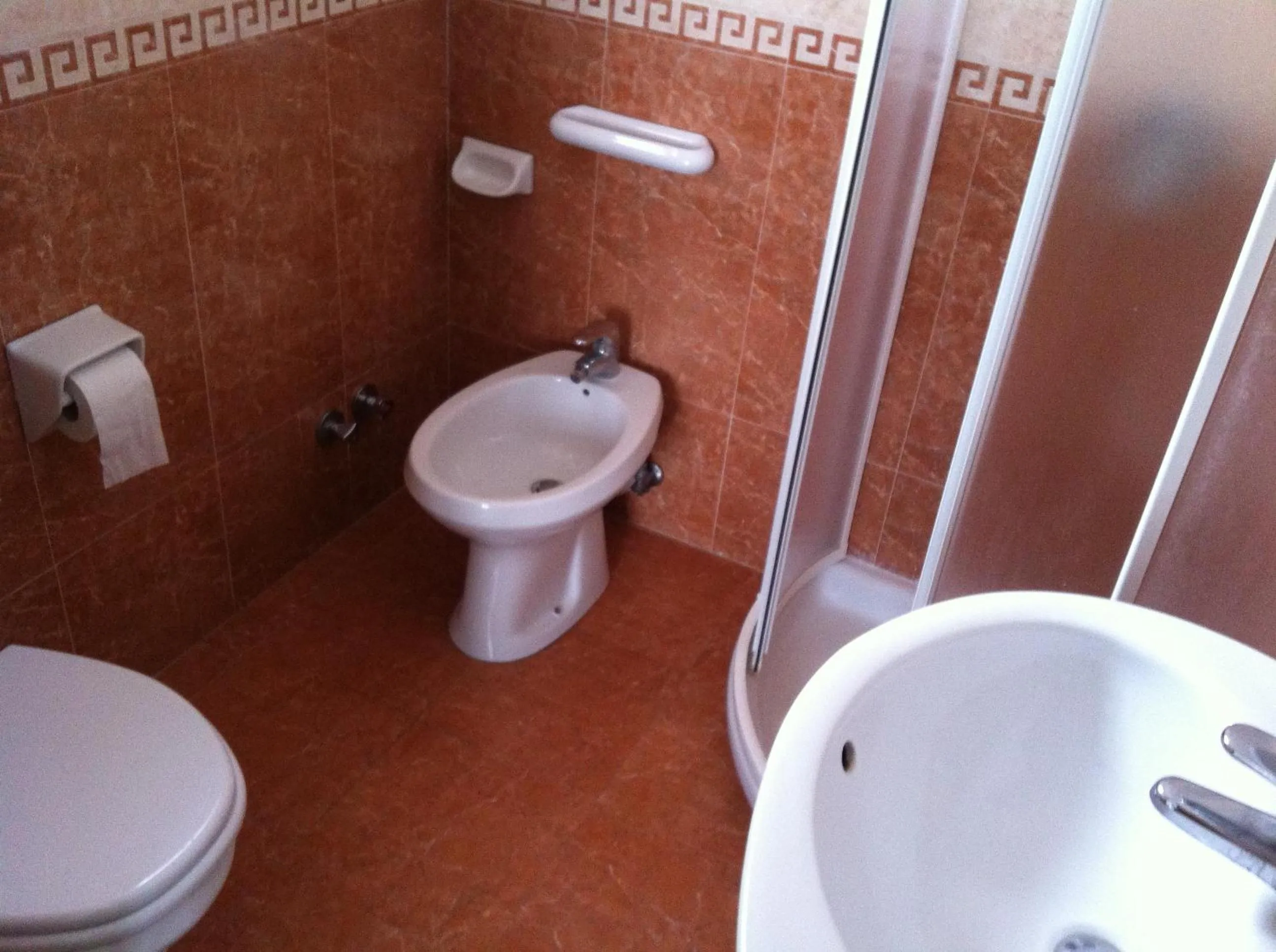 Shower in Hotel Castiglione