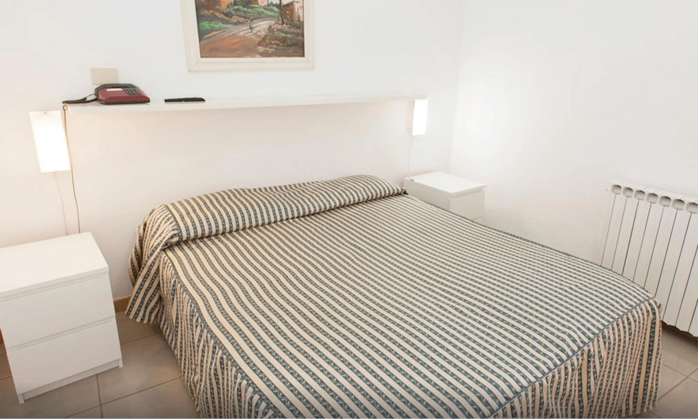 Bed in Hotel Castiglione