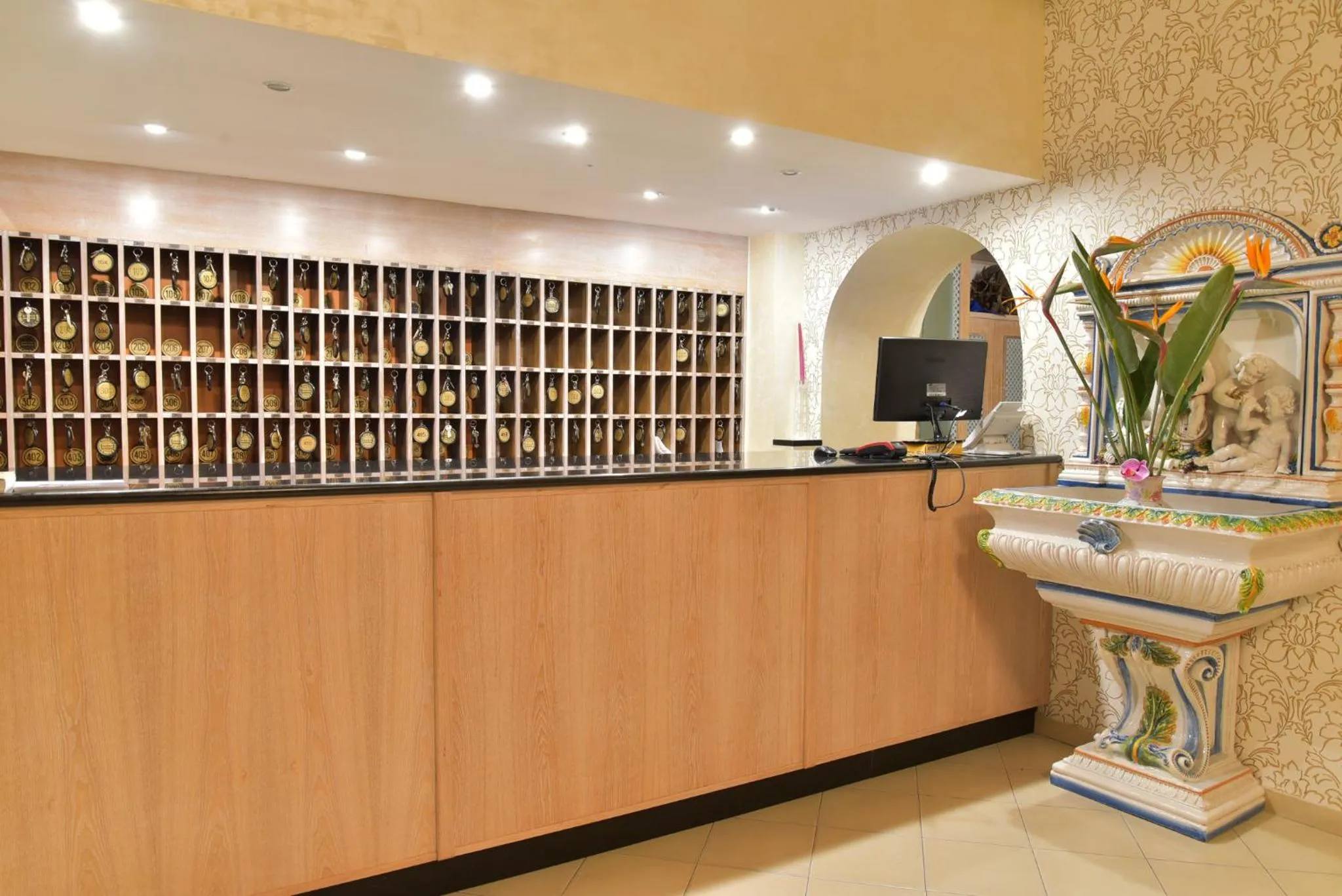 Lobby or reception in Casthotels Punta del Sole Terme