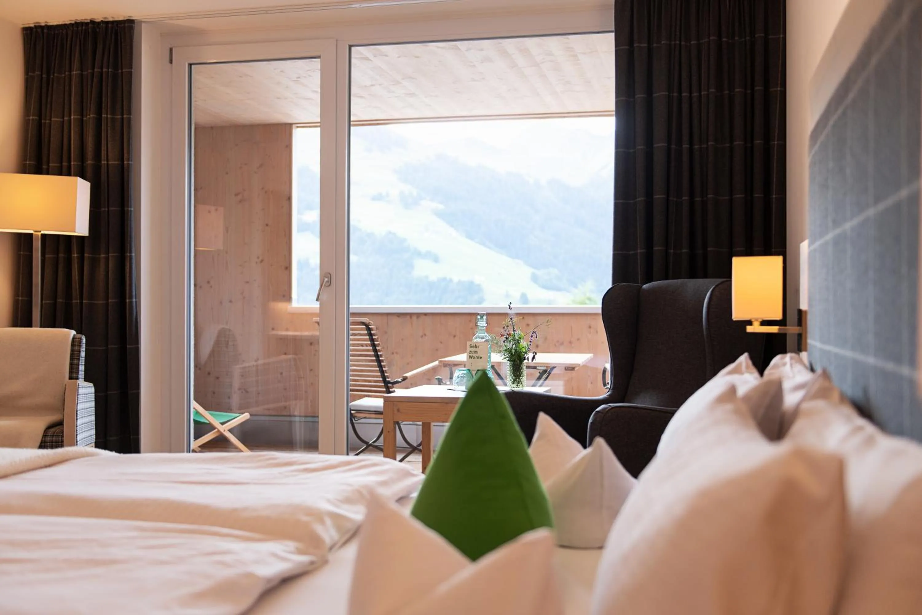 Bed in Kräuter & Spa-Hotel Das Schäfer - Adults only