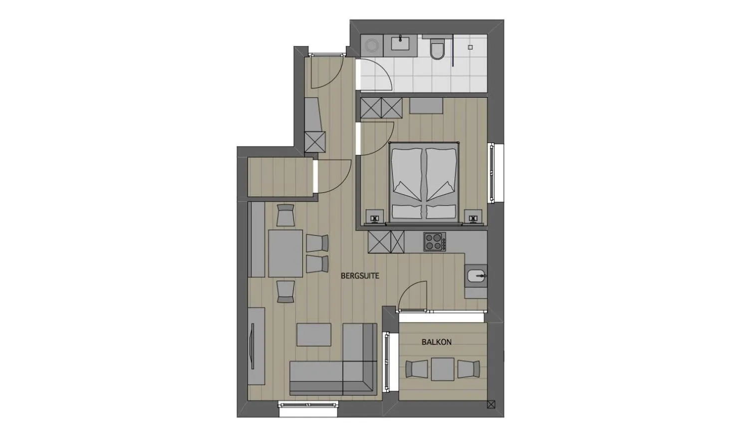 Floor plan in Kräuter & Spa-Hotel Das Schäfer - Adults only
