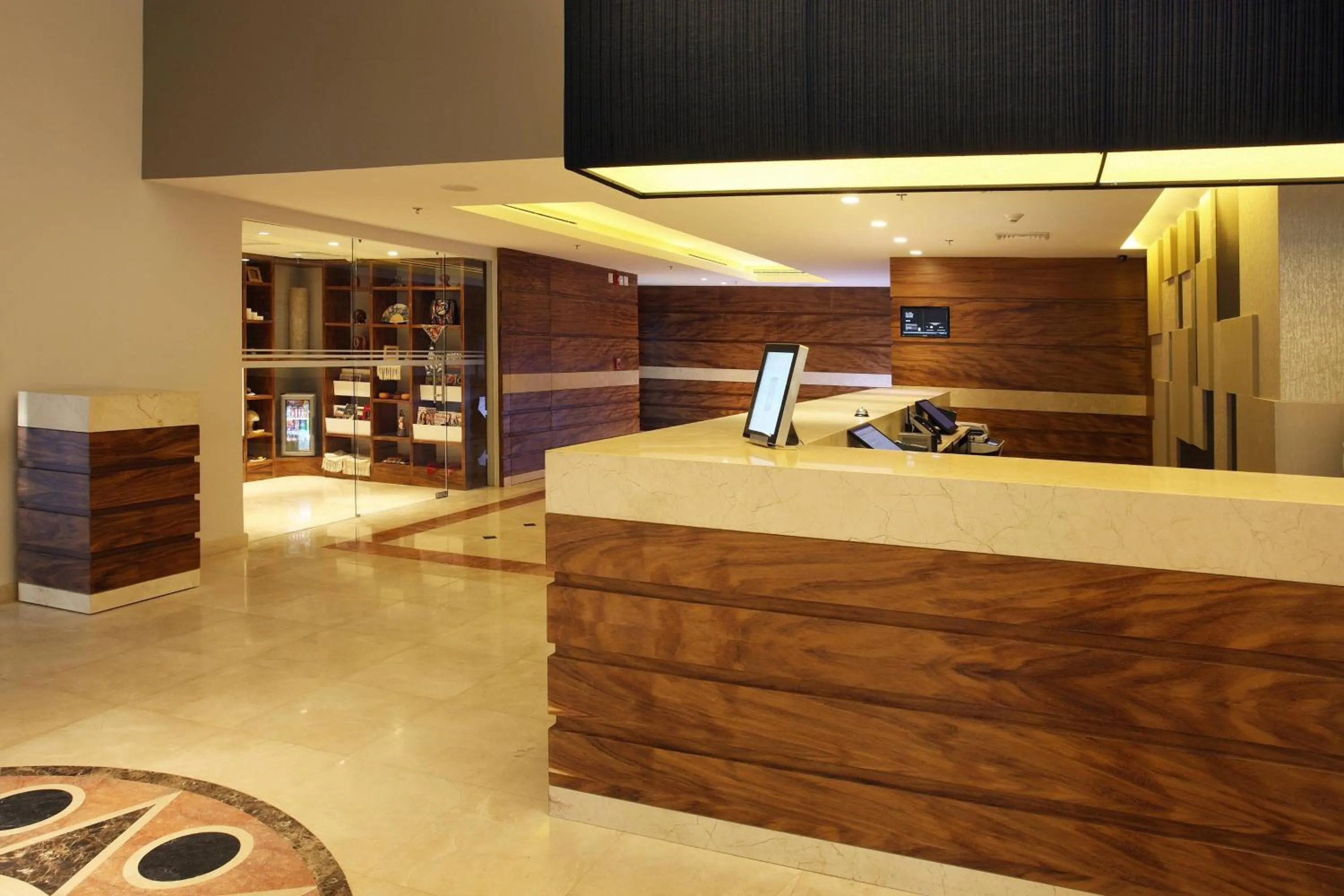 Lobby or reception in Villahermosa Marriott Hotel