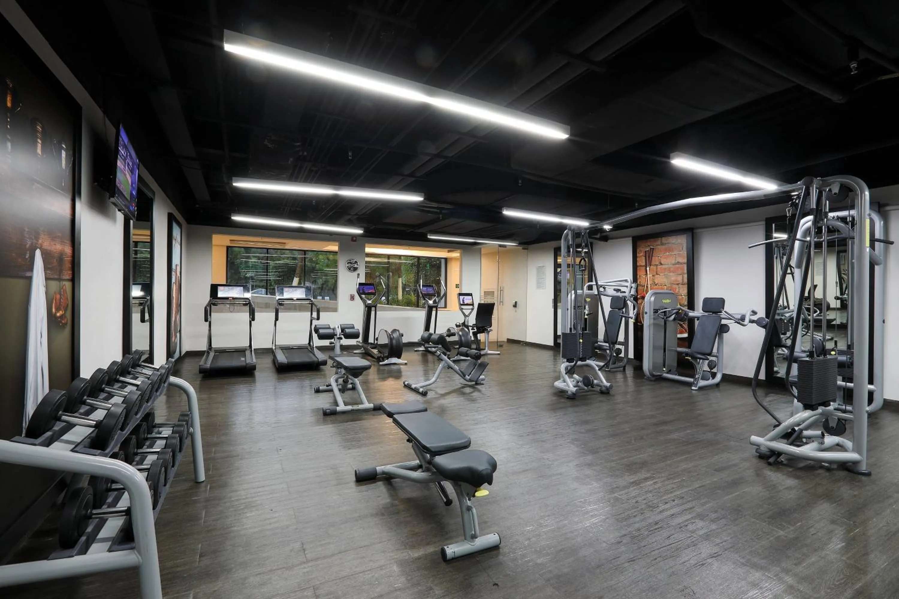 Fitness centre/facilities in Villahermosa Marriott Hotel