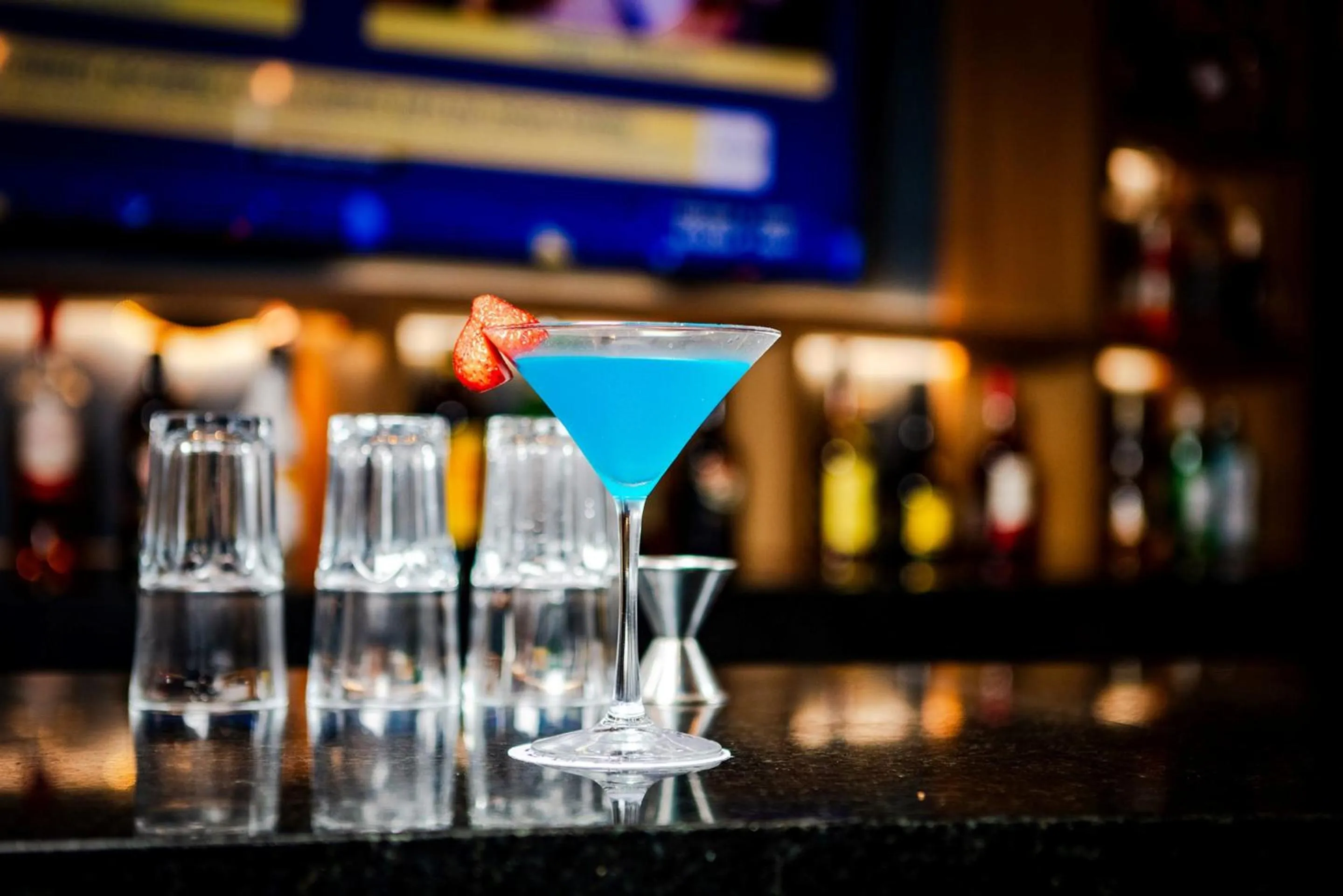 Lounge or bar in Camino Real Acapulco Diamante