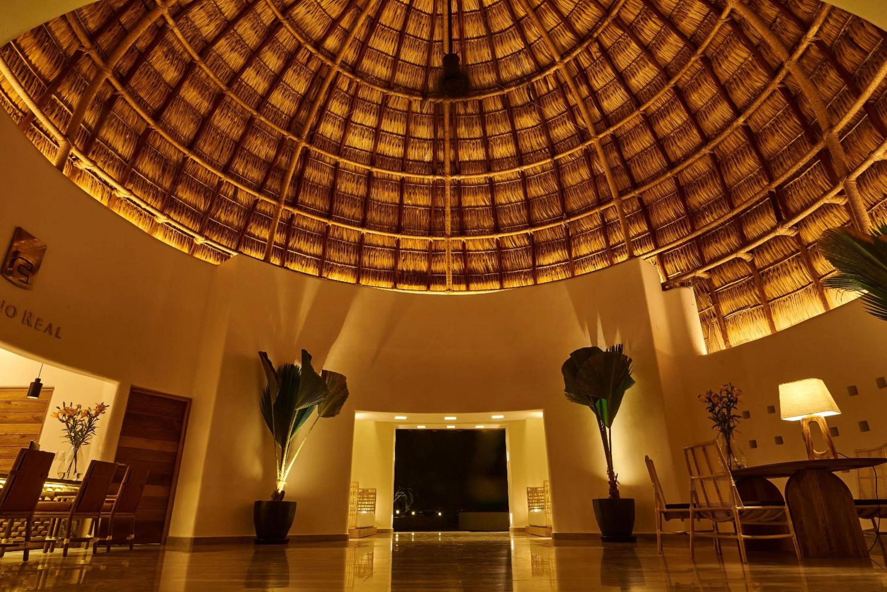 Lobby or reception in Camino Real Zaashila Huatulco