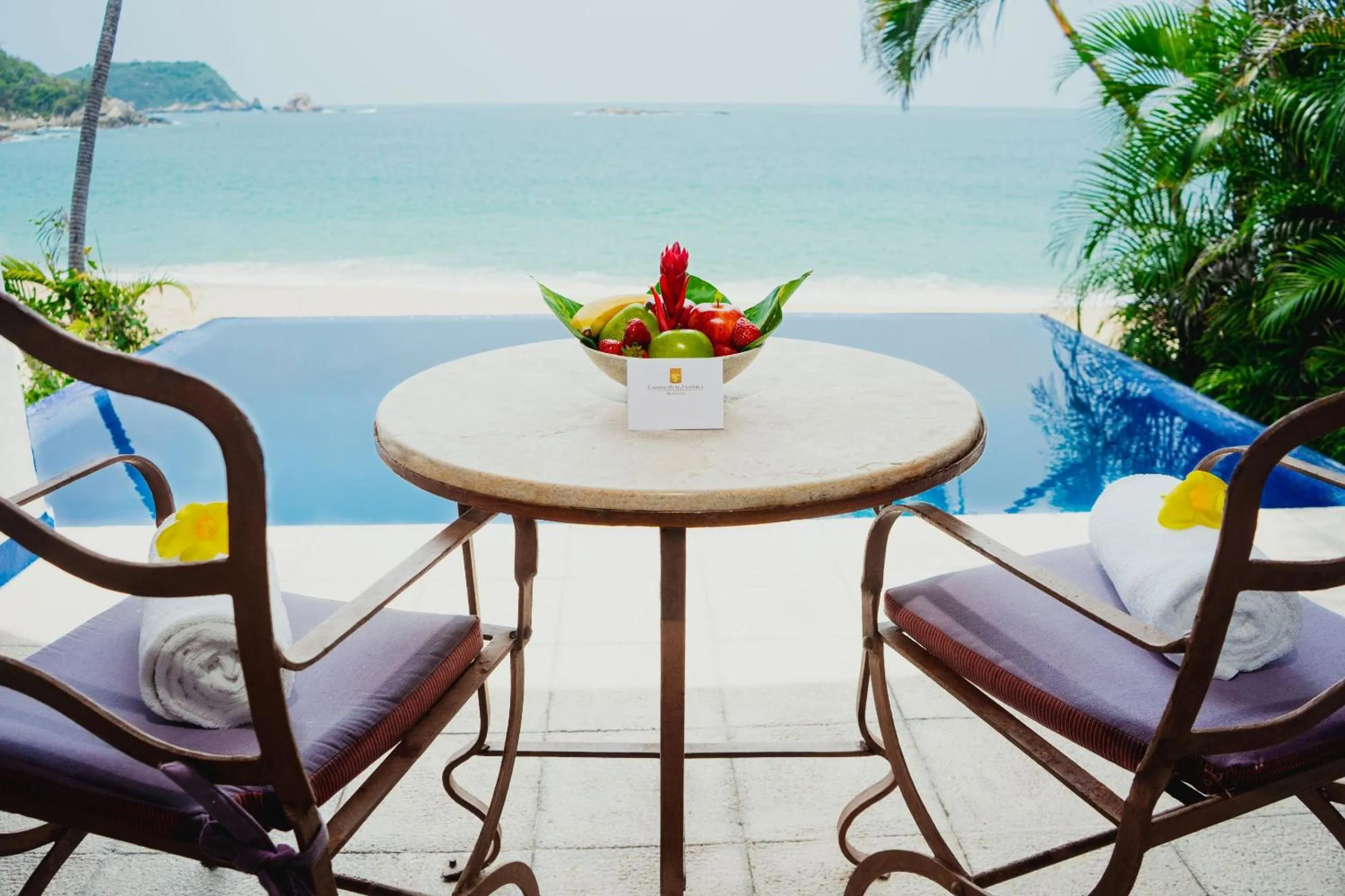 Swimming pool in Camino Real Zaashila Huatulco