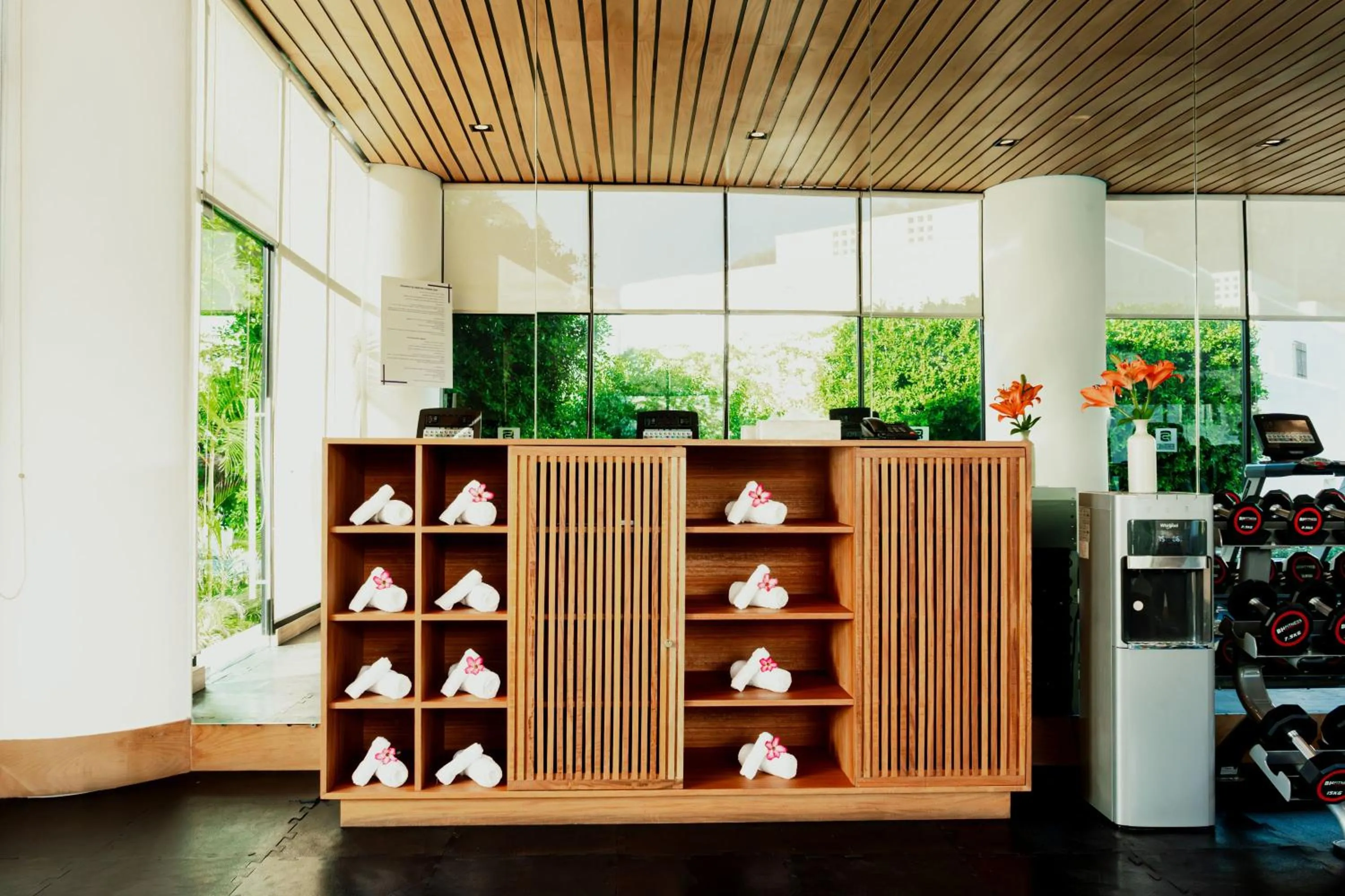 Fitness centre/facilities in Camino Real Zaashila Huatulco