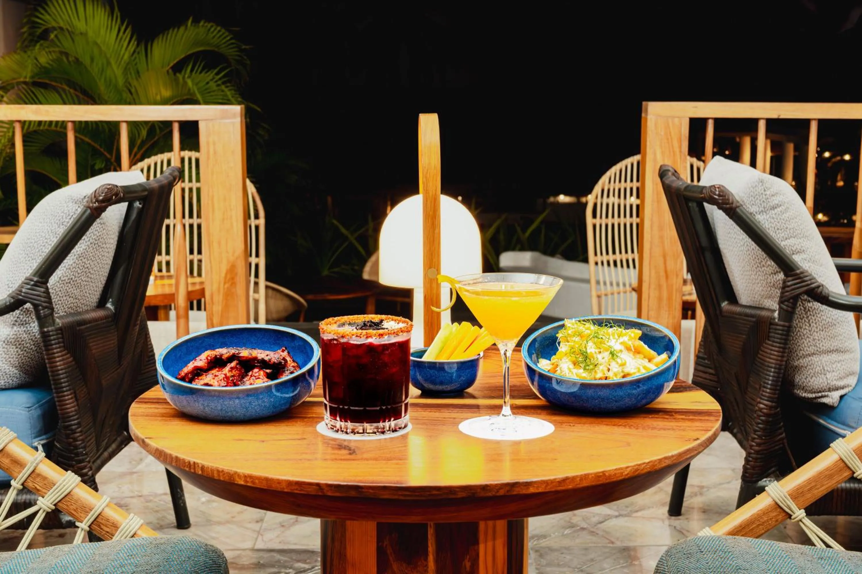 Food and drinks in Camino Real Zaashila Huatulco