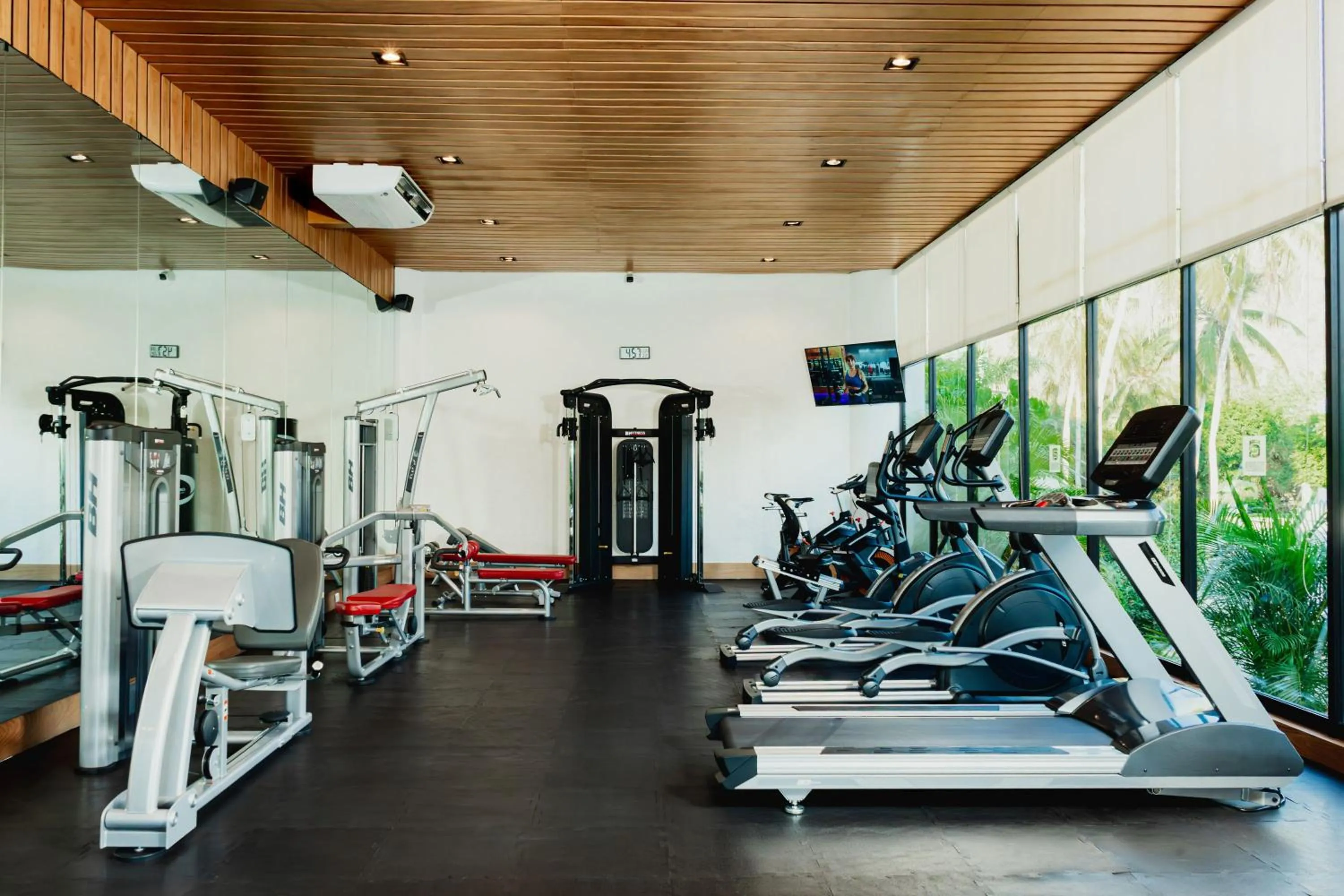 Fitness centre/facilities in Camino Real Zaashila Huatulco