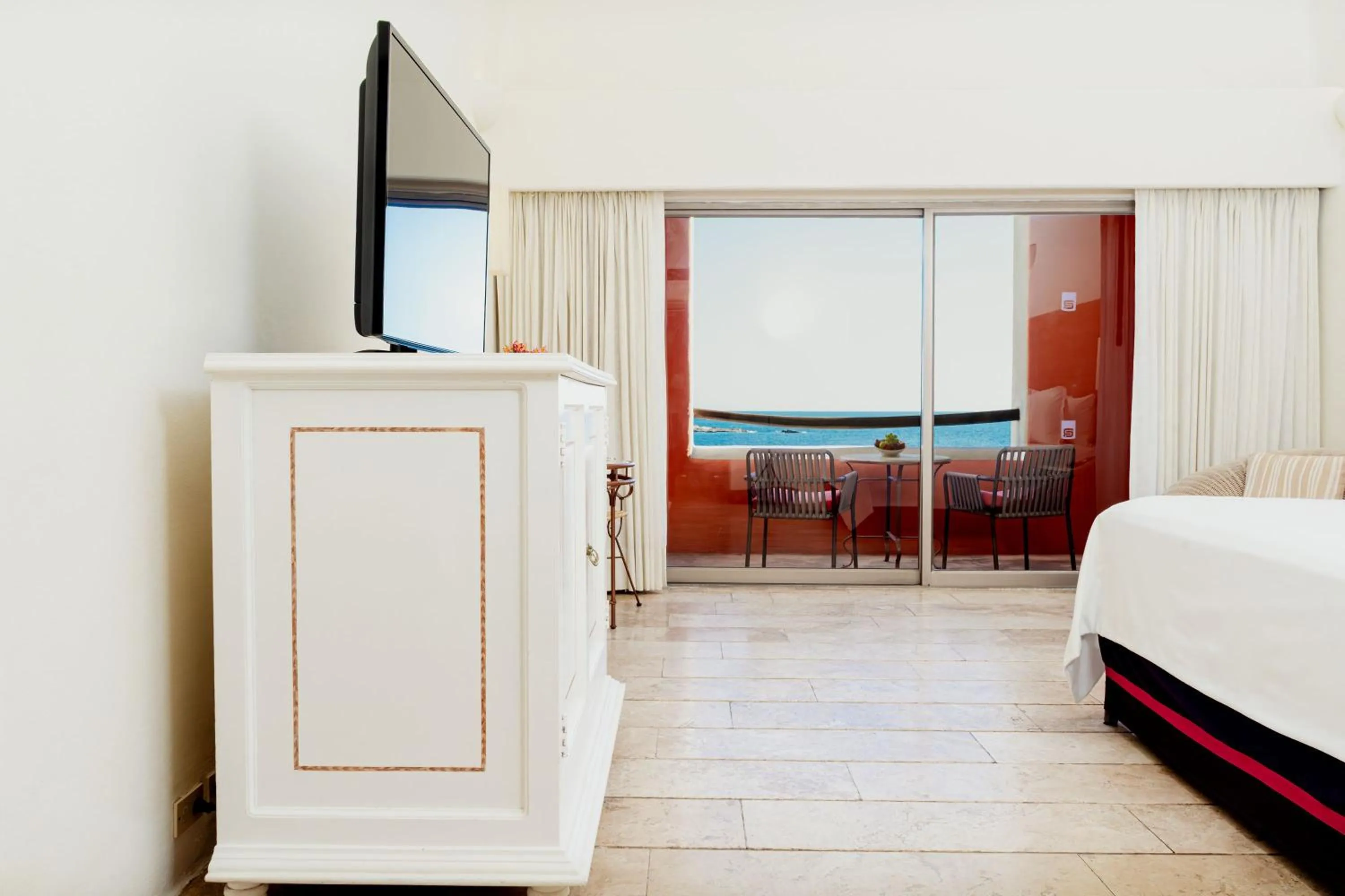 Sea view, Bed in Camino Real Zaashila Huatulco