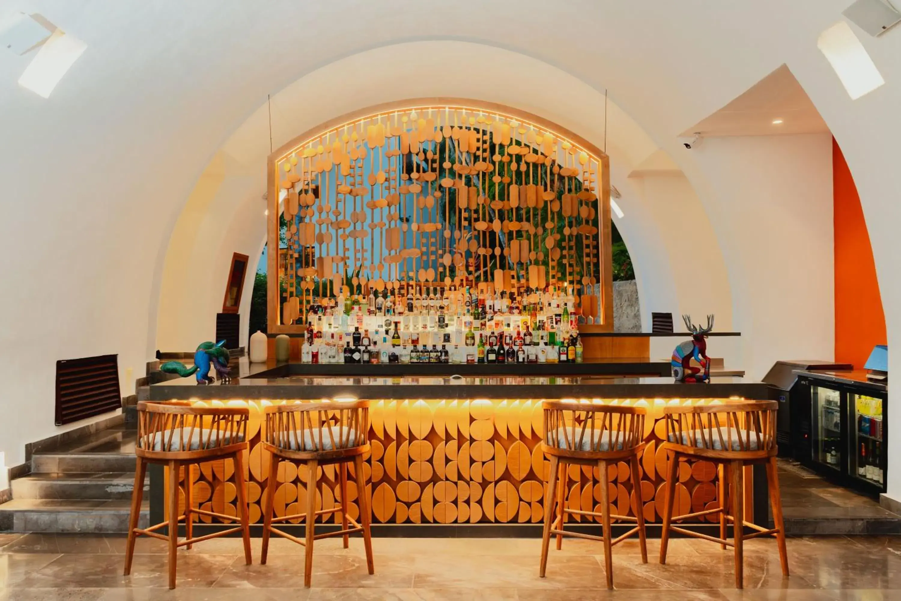 Lounge or bar in Camino Real Zaashila Huatulco Lounge or bar in Camino Real Zaashila Huatulco