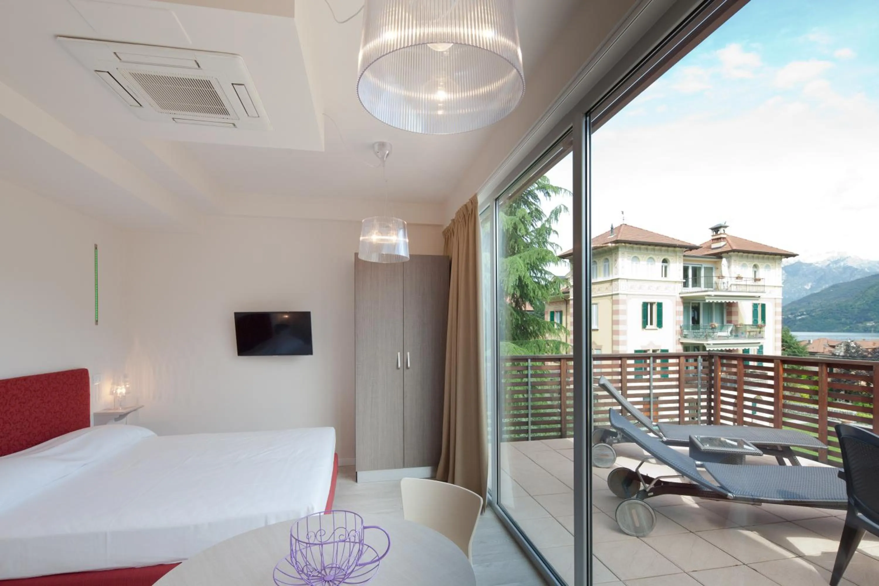 Bedroom, Bed in Residence Lenno