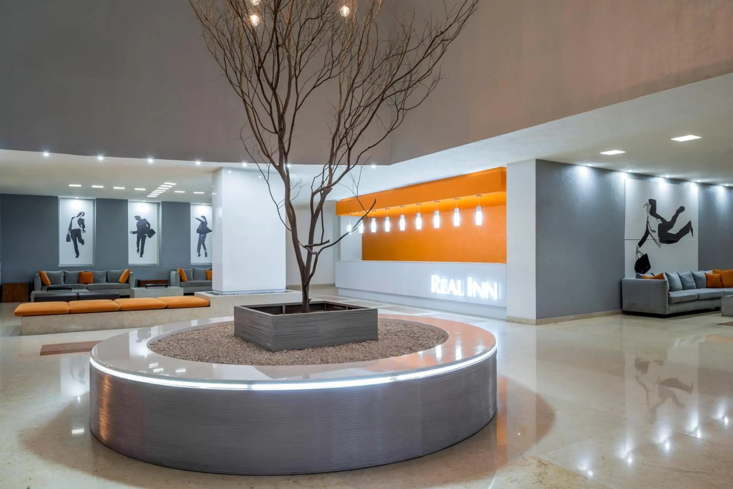 Lobby or reception in Real Inn Guadalajara Expo Lobby or reception in Real Inn Guadalajara Expo
