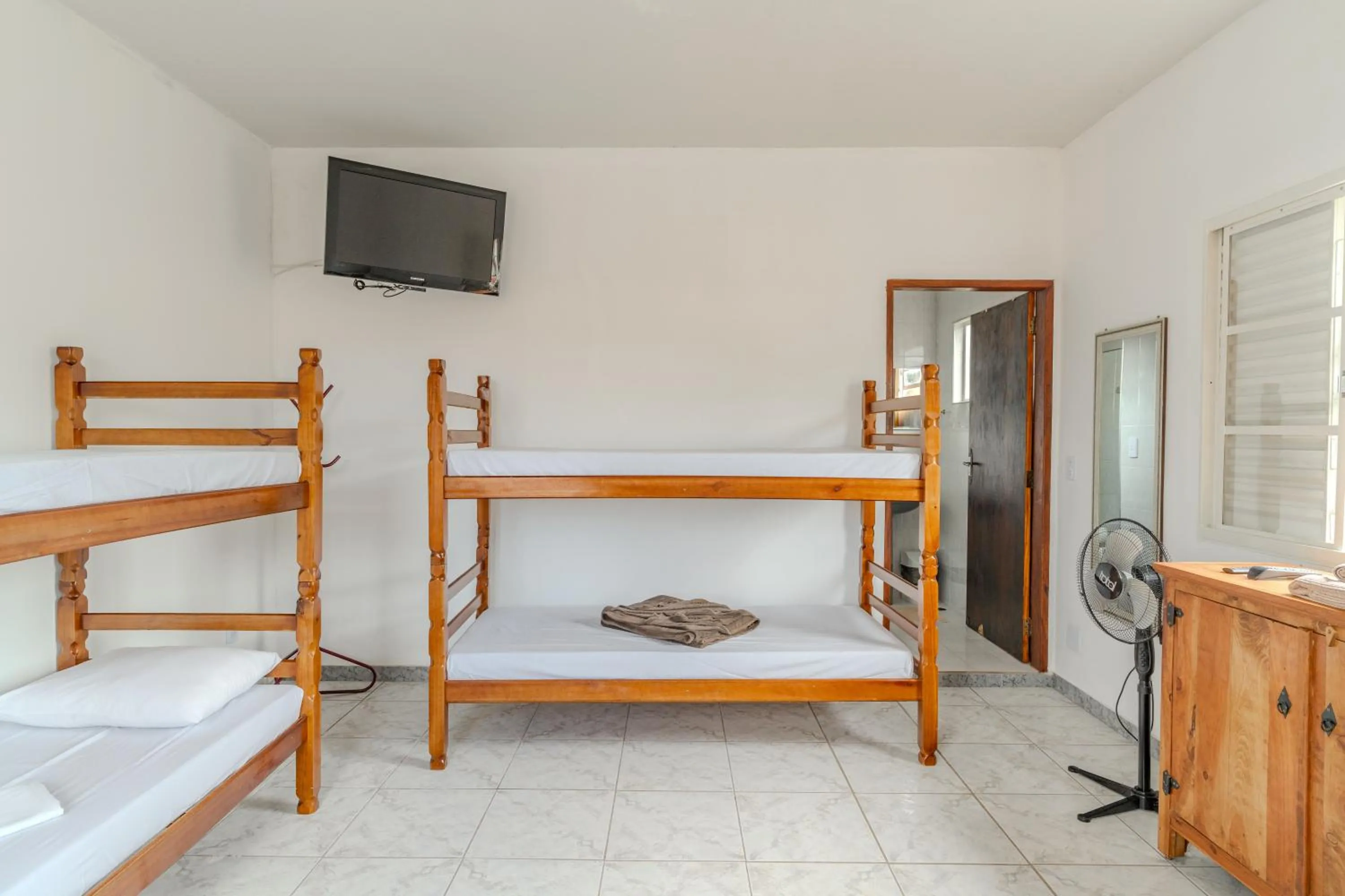 Bed in Pousada Vista da Pedra