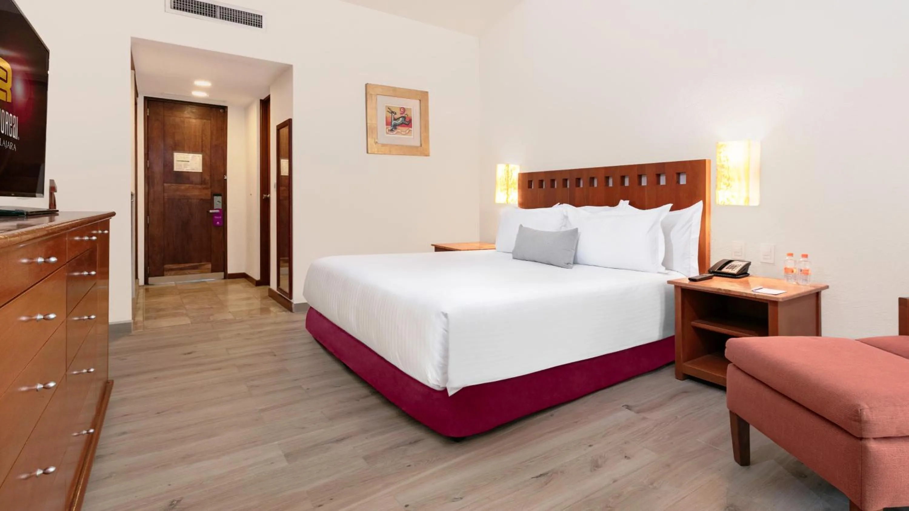 Bedroom, Bed in Camino Real Guadalajara