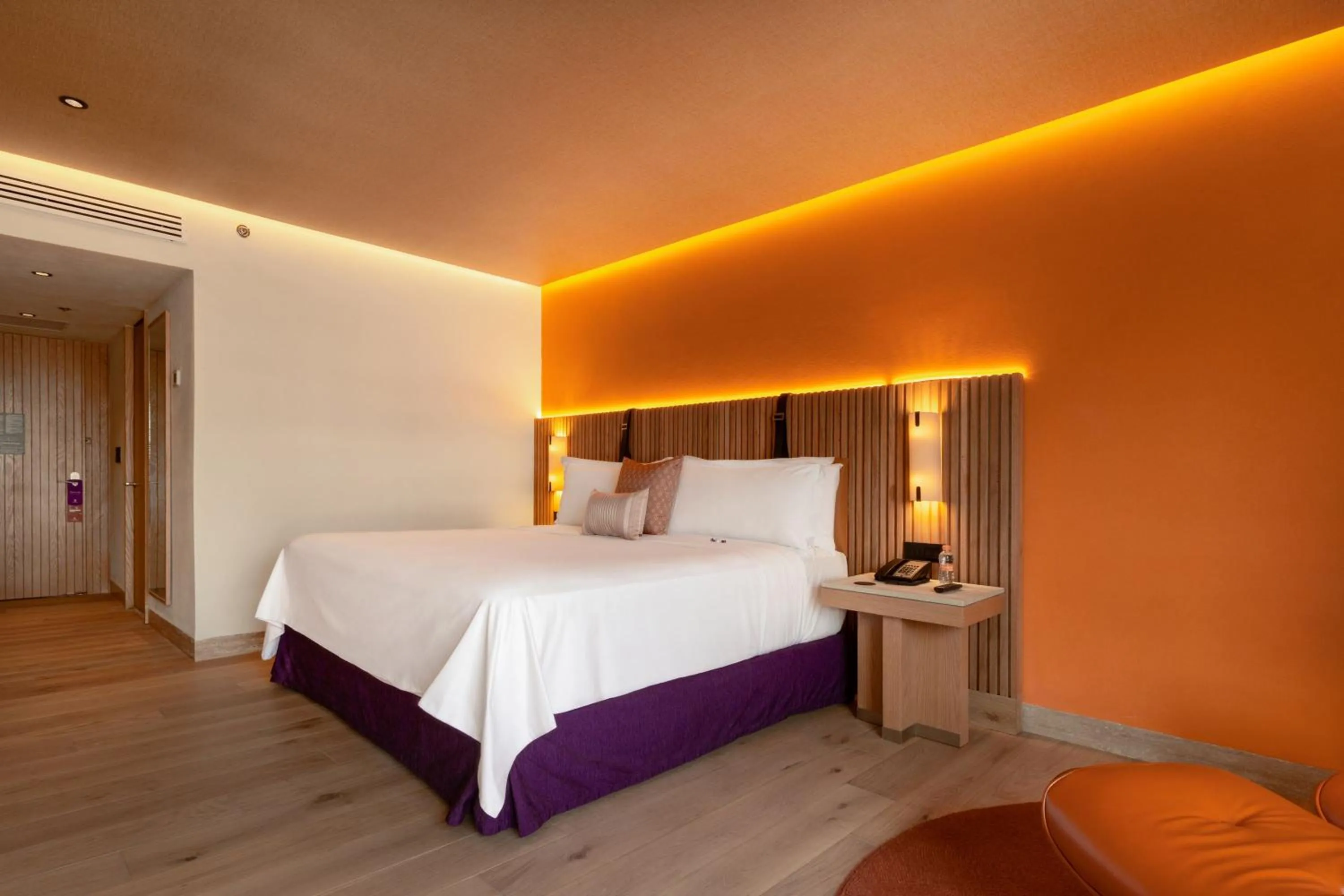 Bedroom, Bed in Camino Real Polanco Mexico