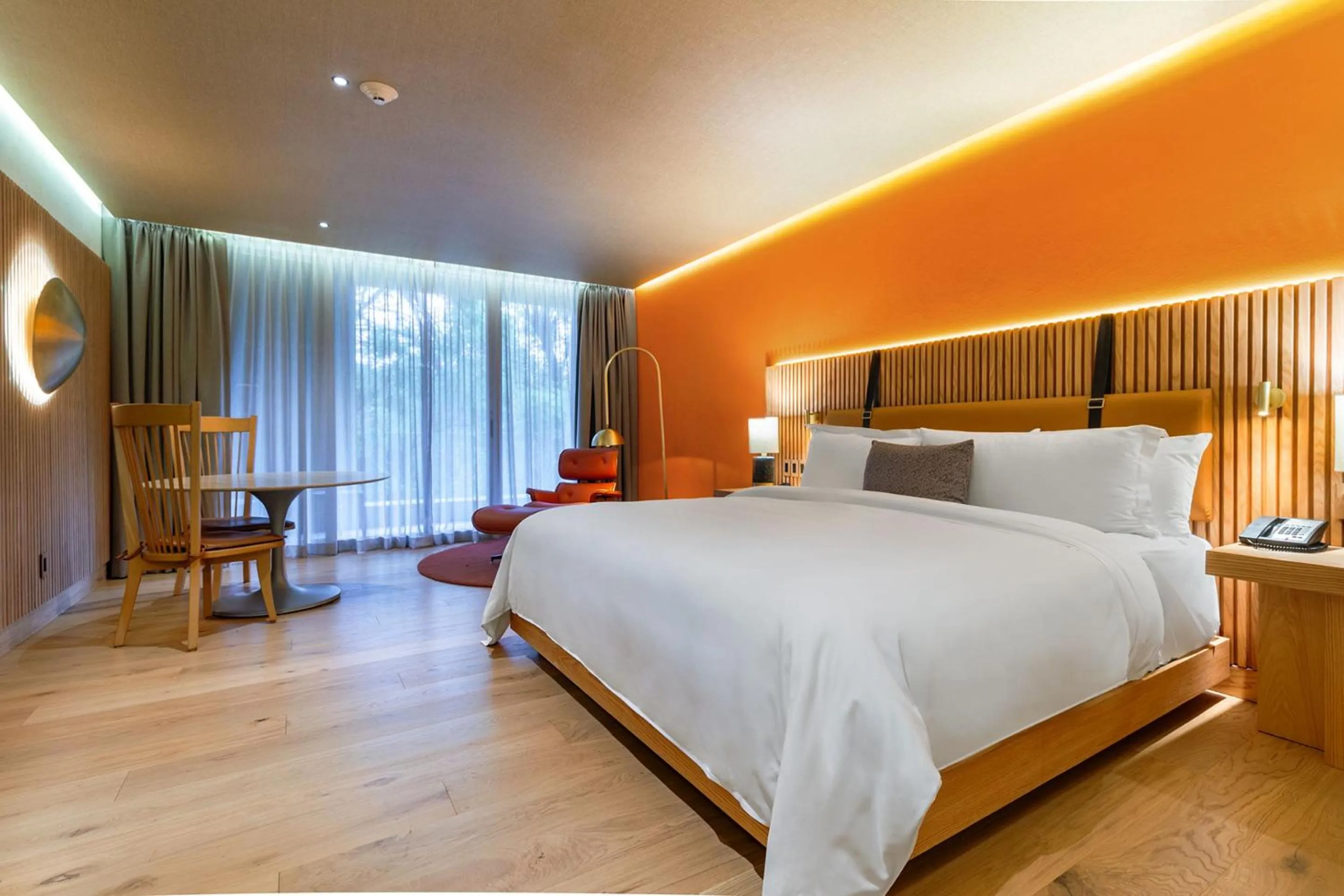 Bedroom, Bed in Camino Real Polanco Mexico