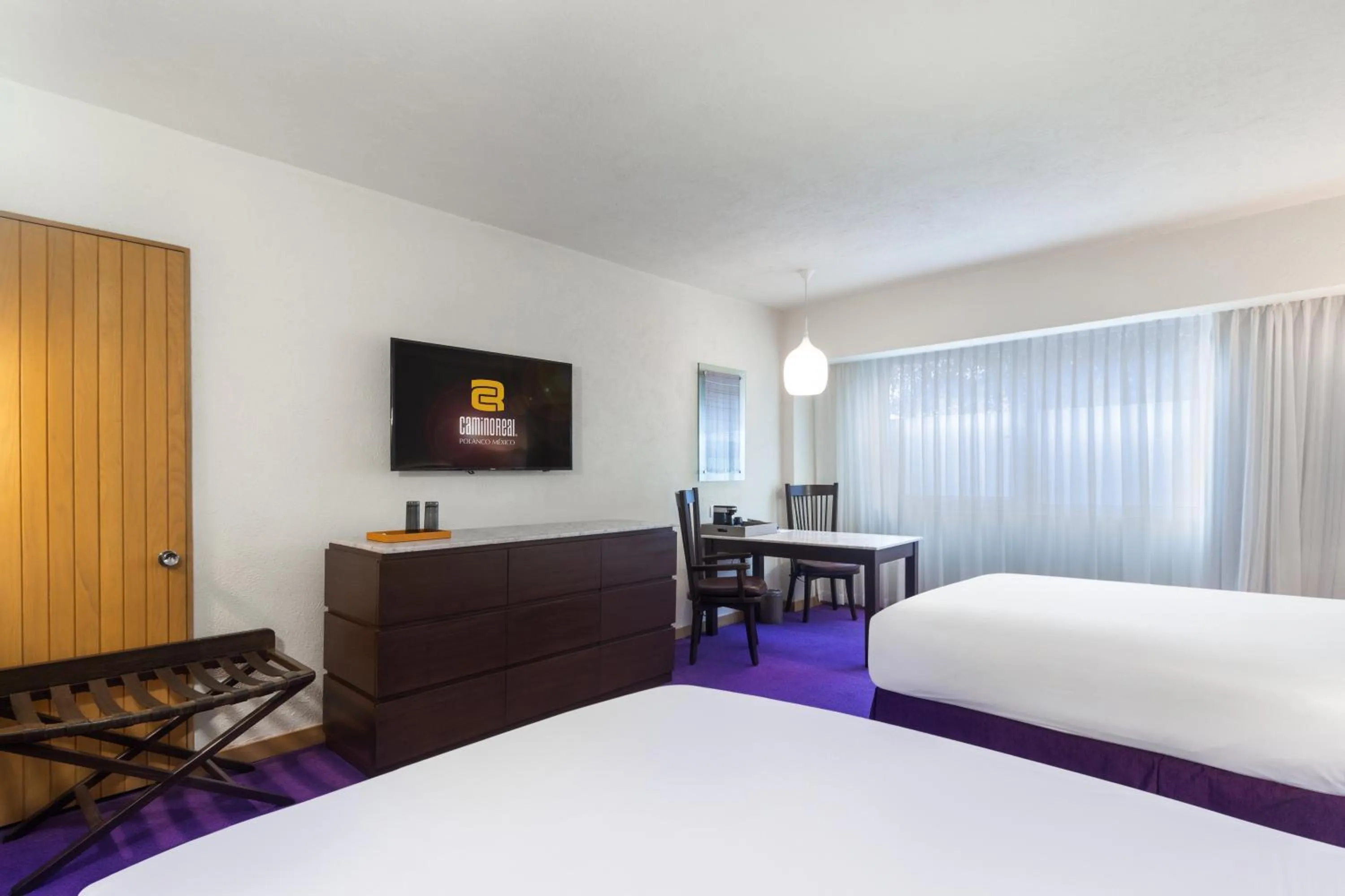 Bedroom, Bed in Camino Real Polanco Mexico