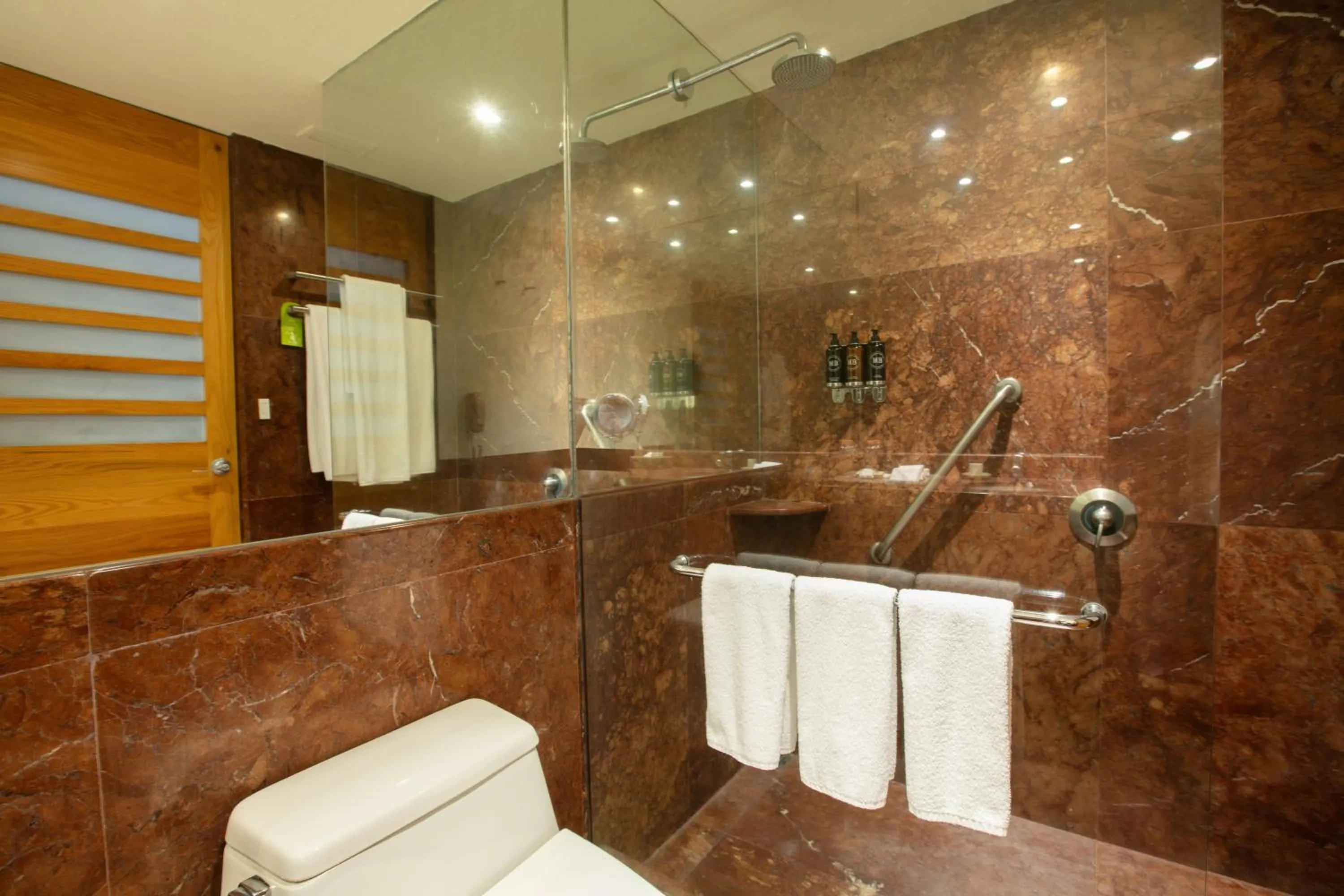 Bathroom in Camino Real Polanco Mexico