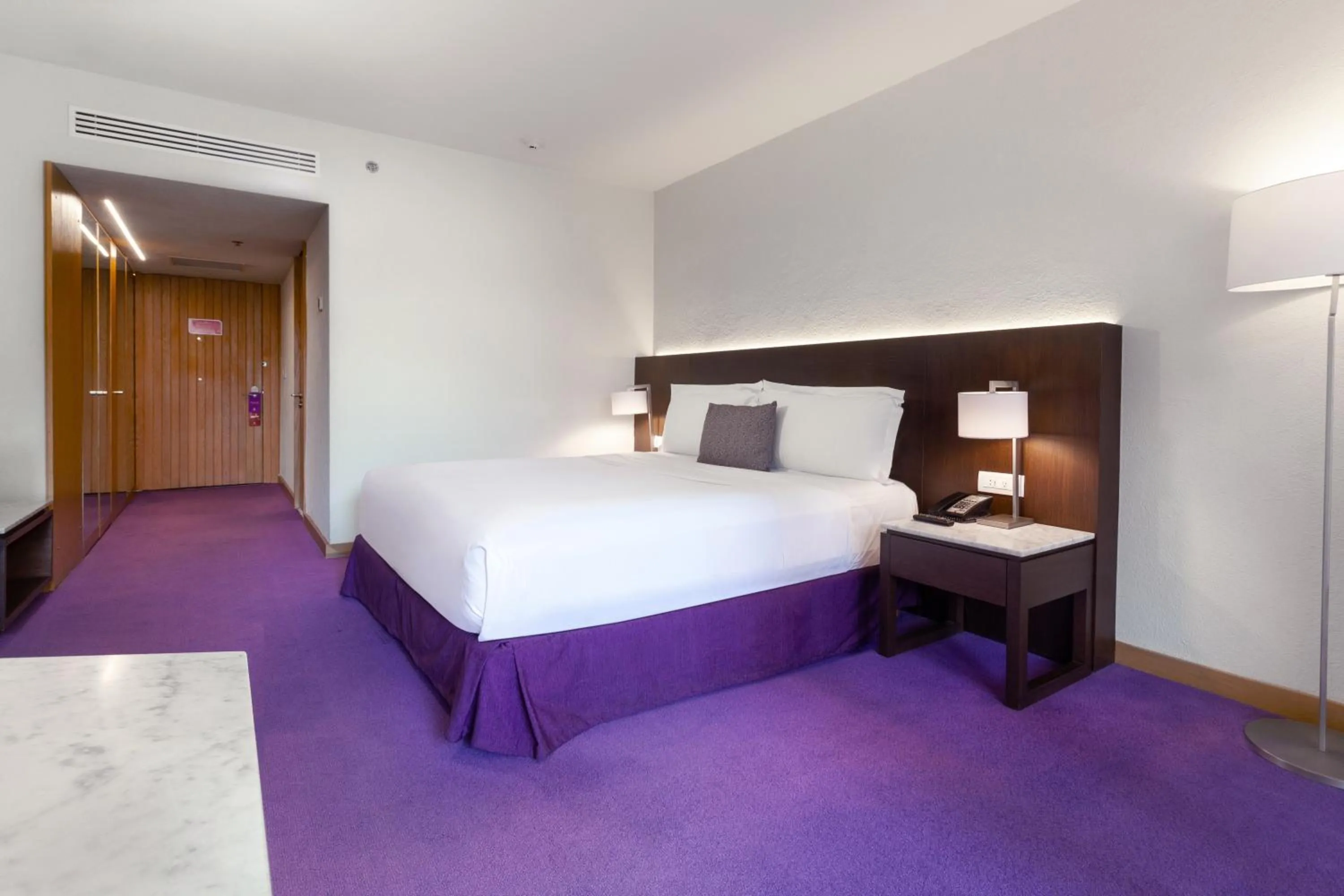 Bedroom, Bed in Camino Real Polanco Mexico