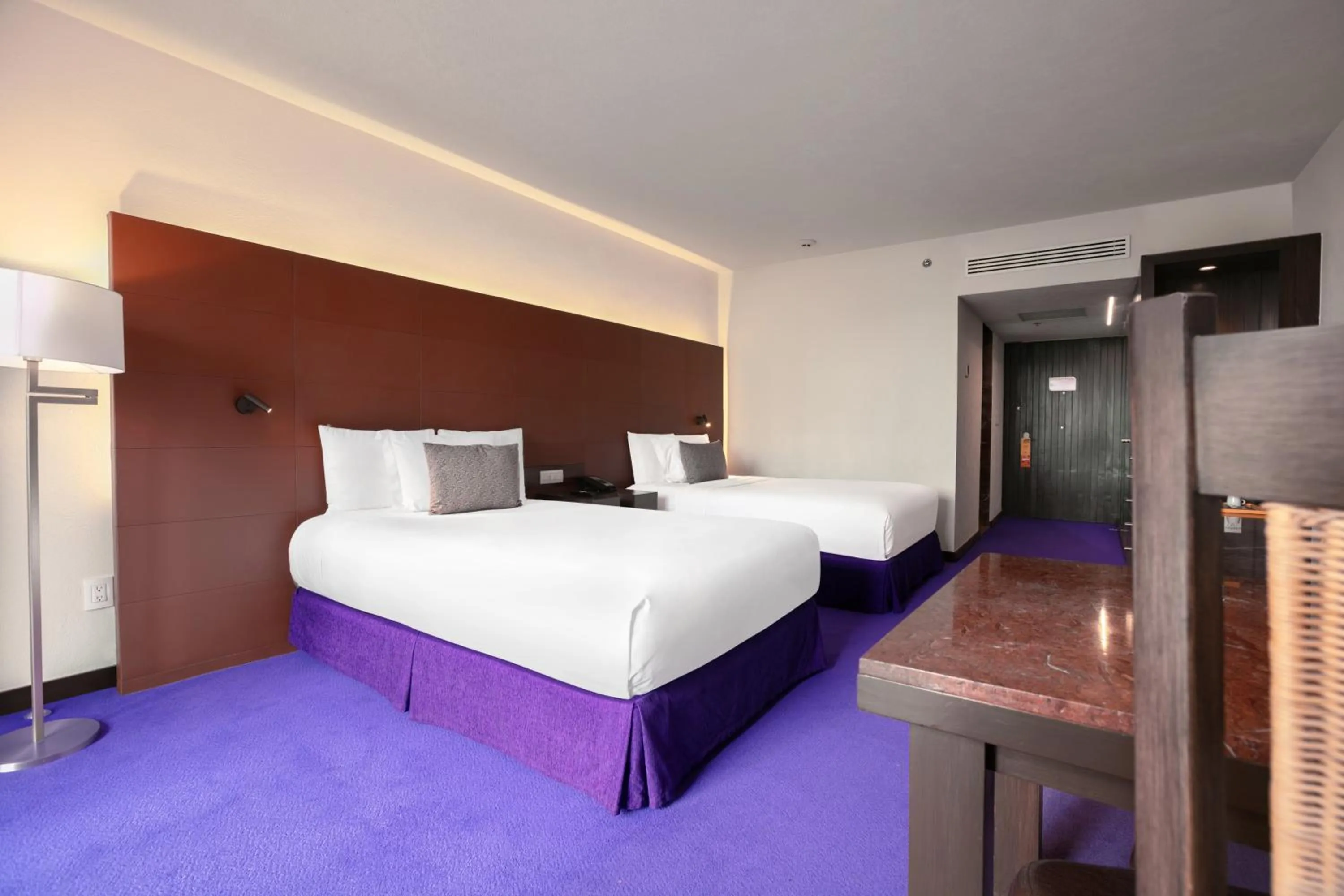 Bedroom, Bed in Camino Real Polanco Mexico