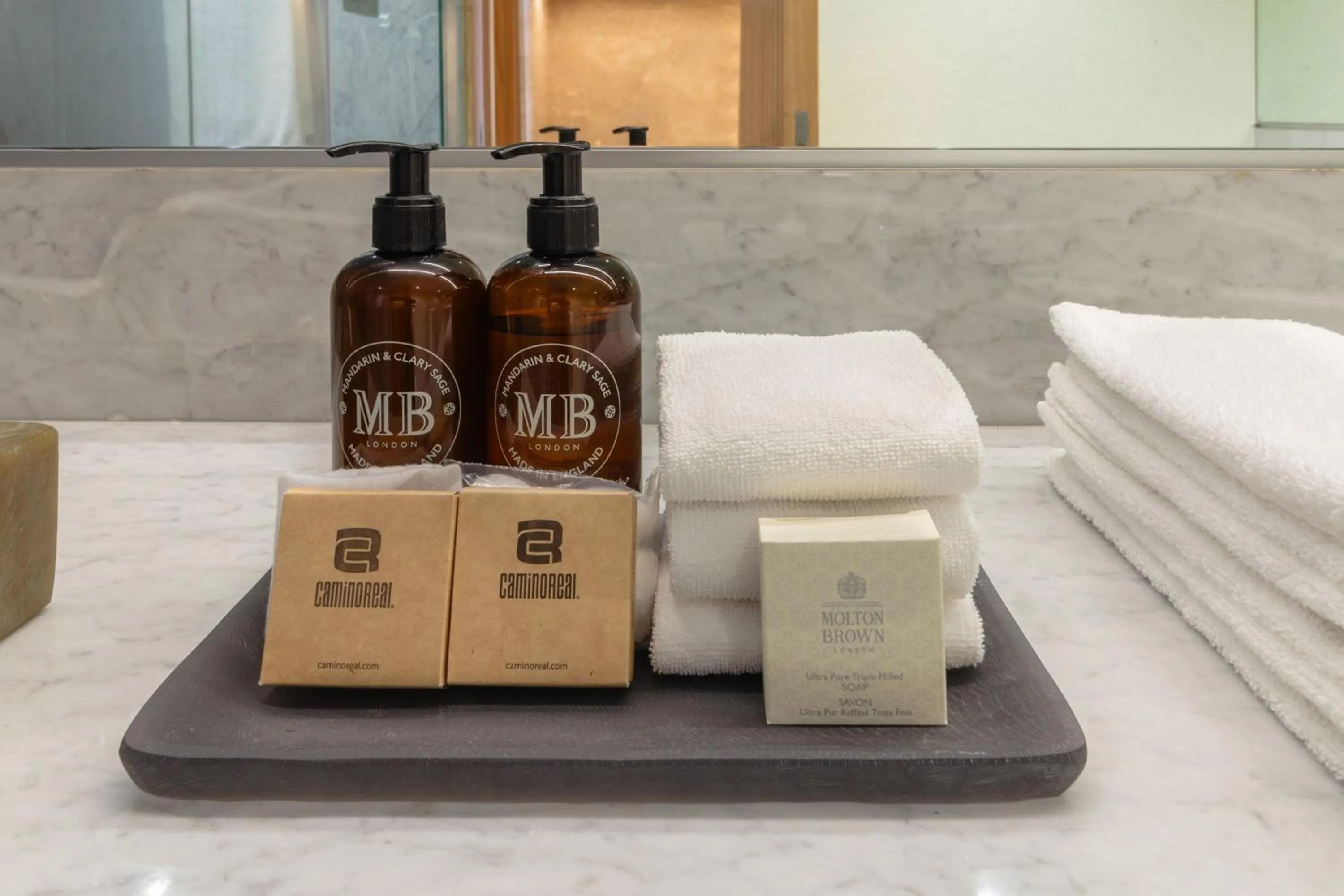 Bathroom in Camino Real Polanco Mexico