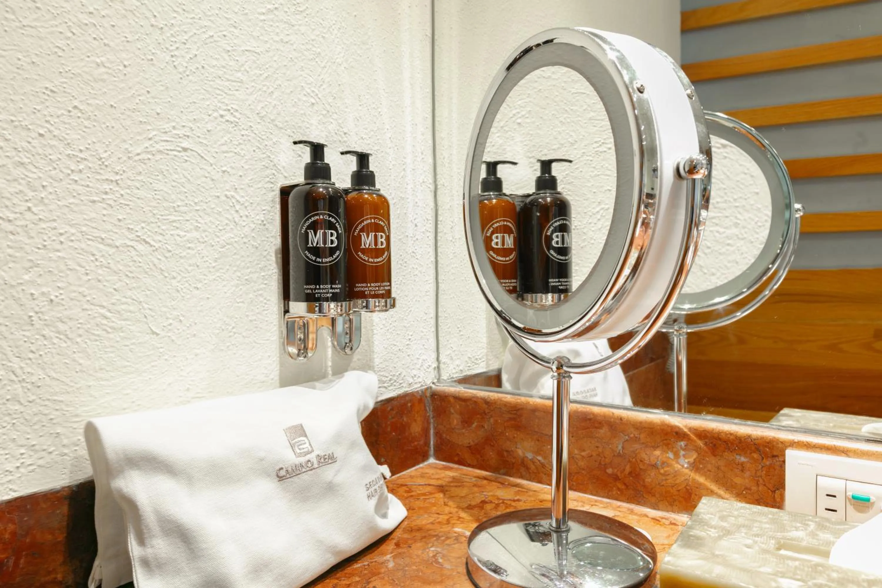 Bathroom in Camino Real Polanco Mexico