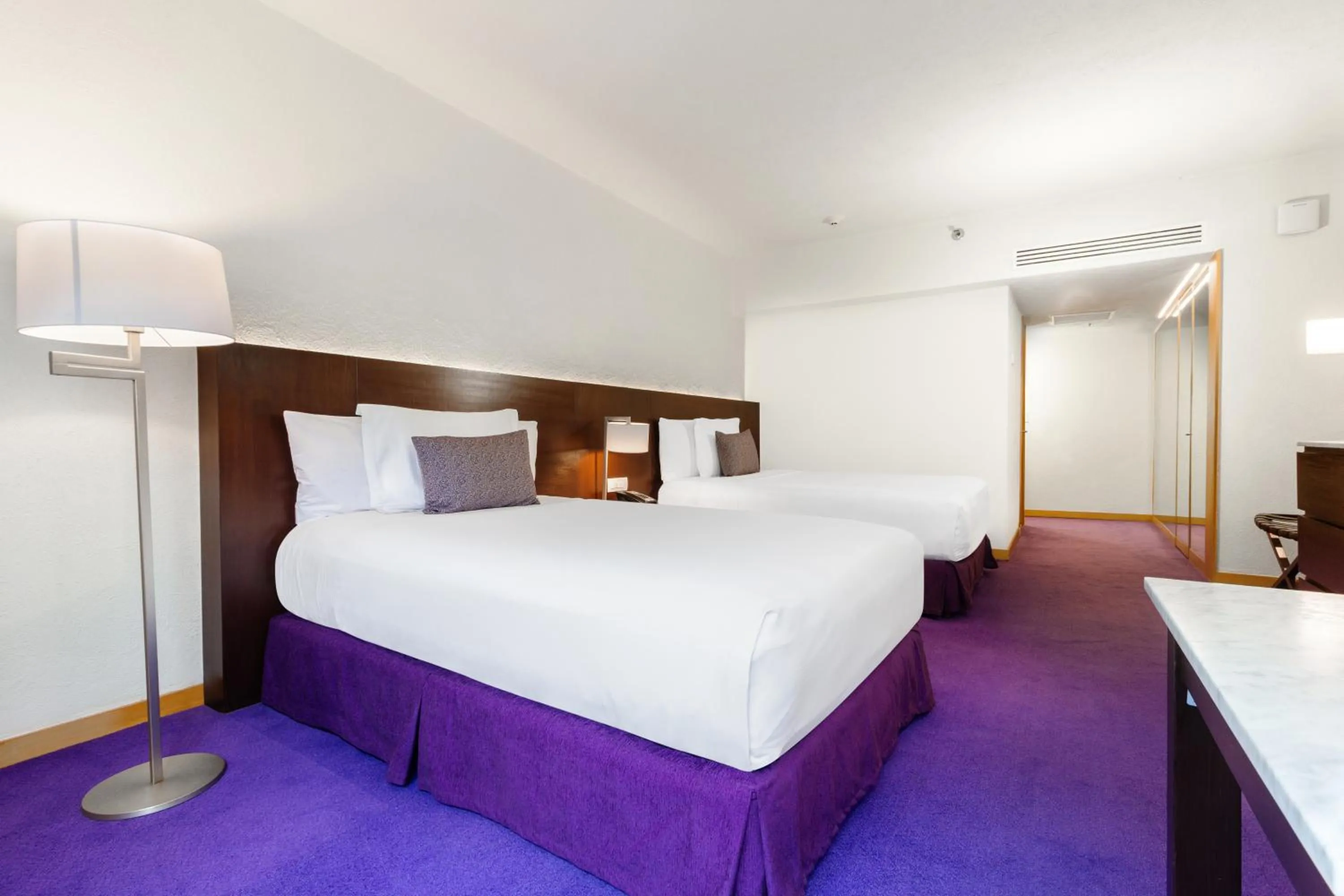 Bedroom, Bed in Camino Real Polanco Mexico