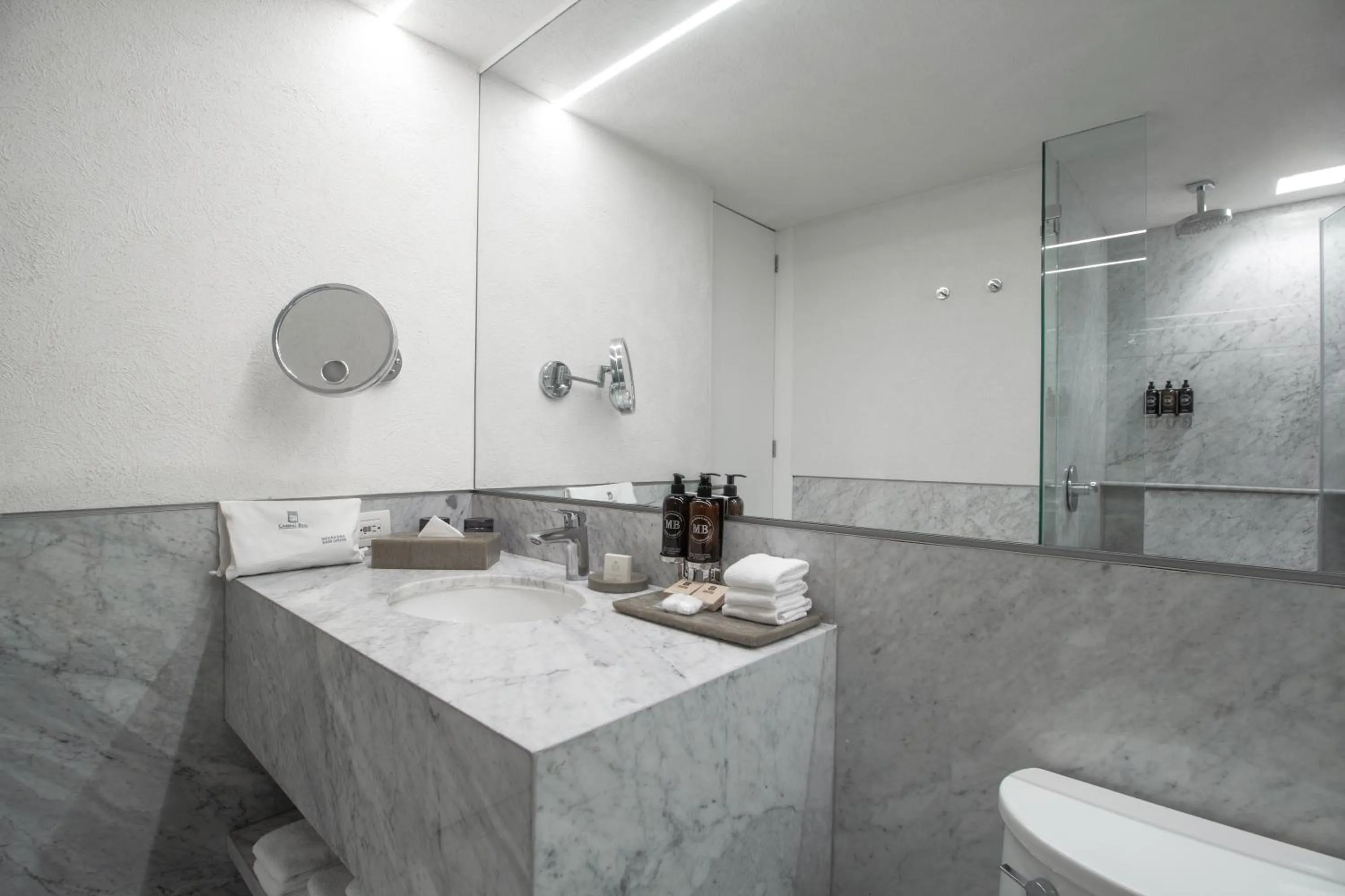 Bathroom in Camino Real Polanco Mexico