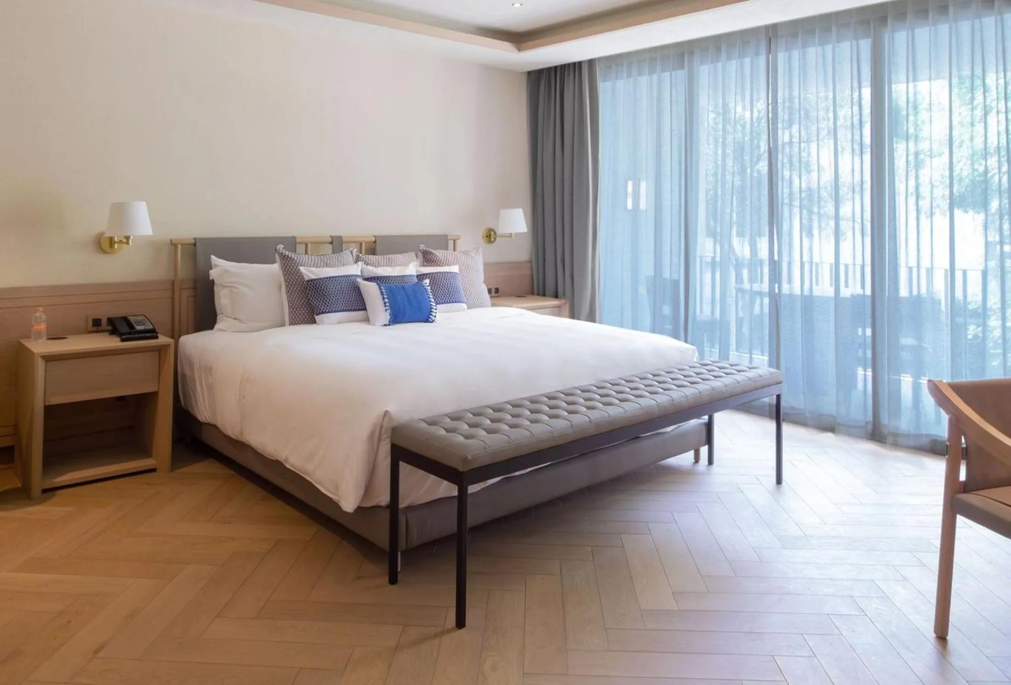 Bedroom, Bed in Camino Real Polanco Mexico