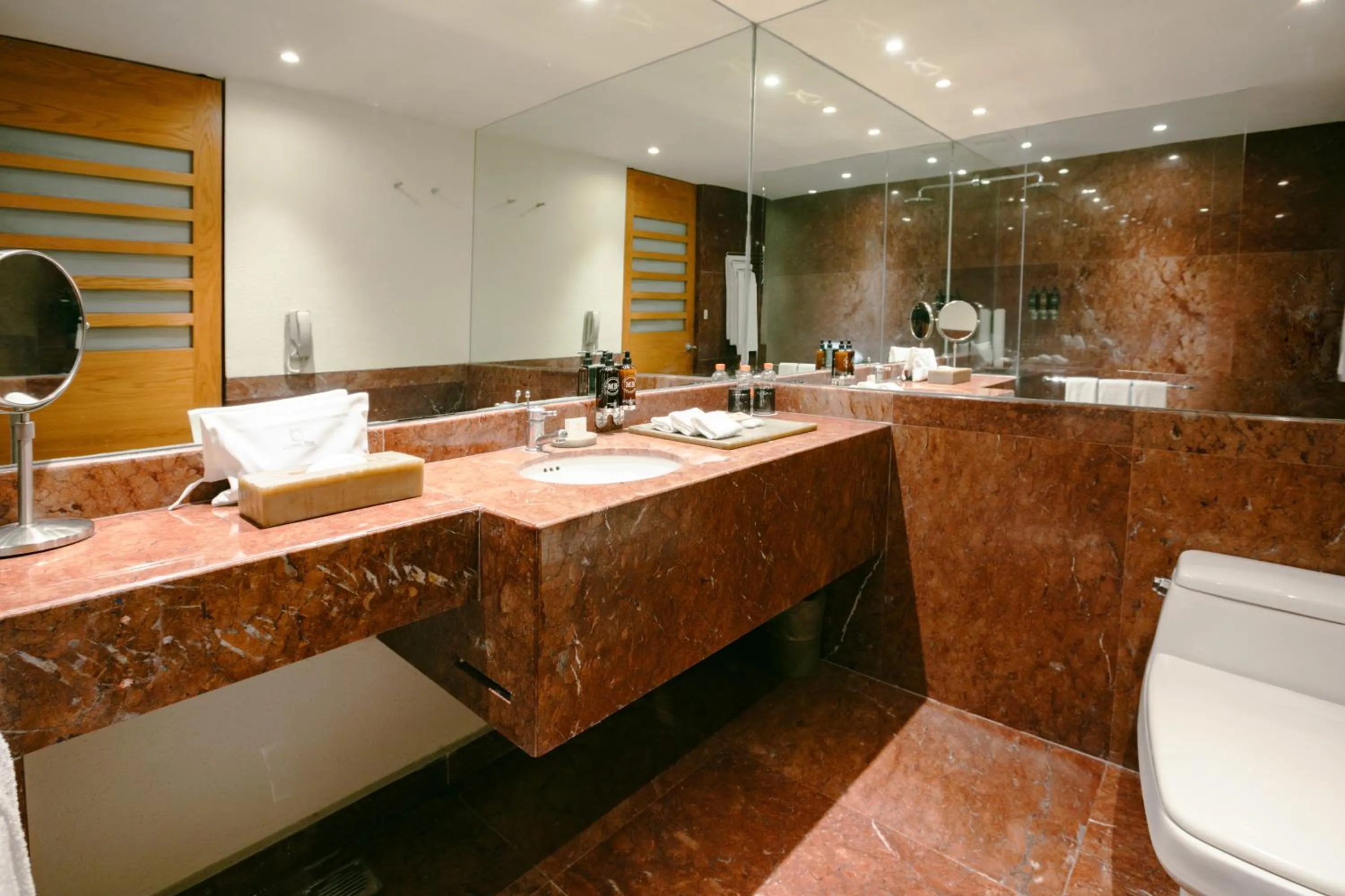 Bathroom in Camino Real Polanco Mexico