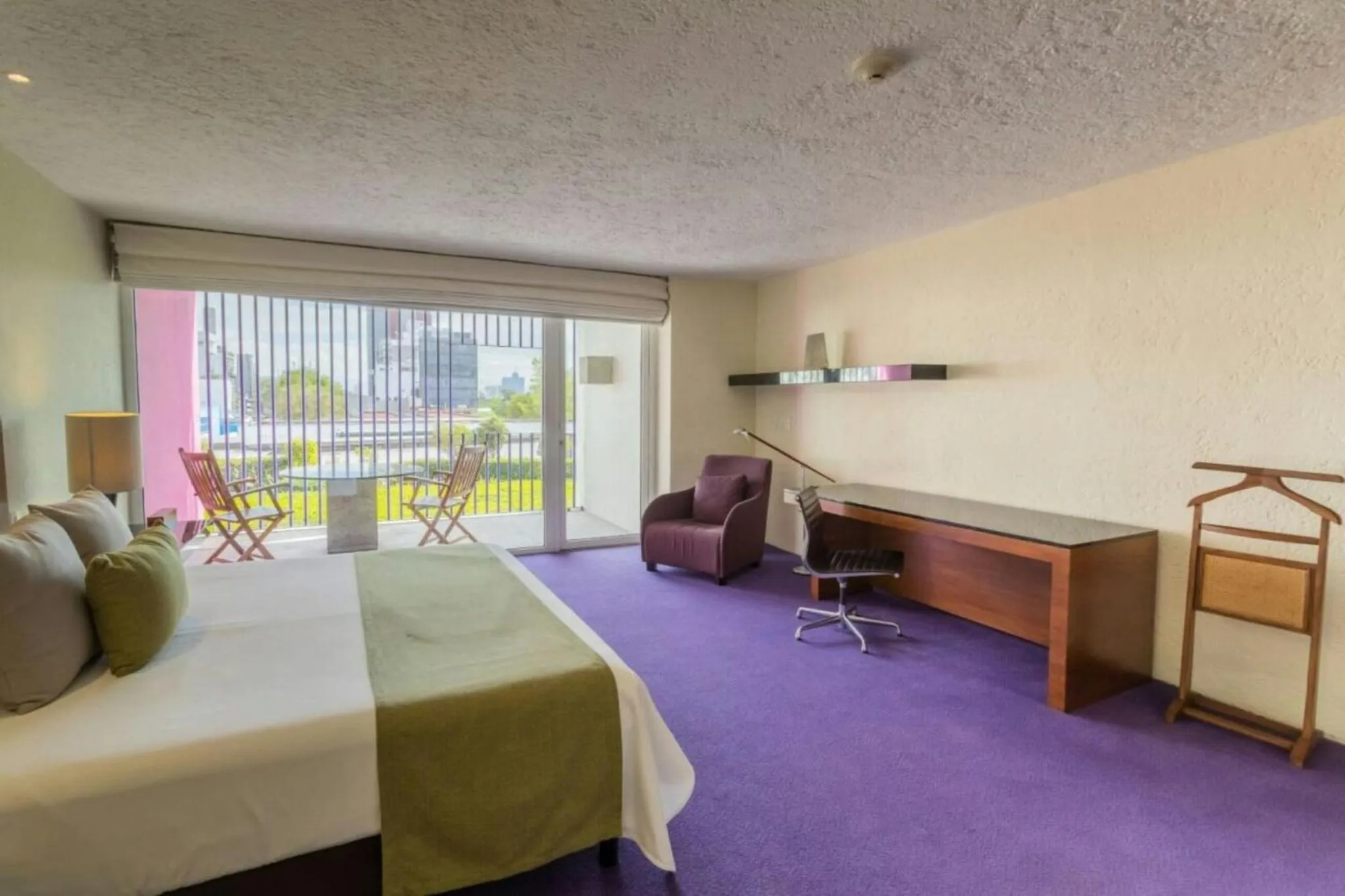 Bedroom, Bed in Camino Real Polanco Mexico