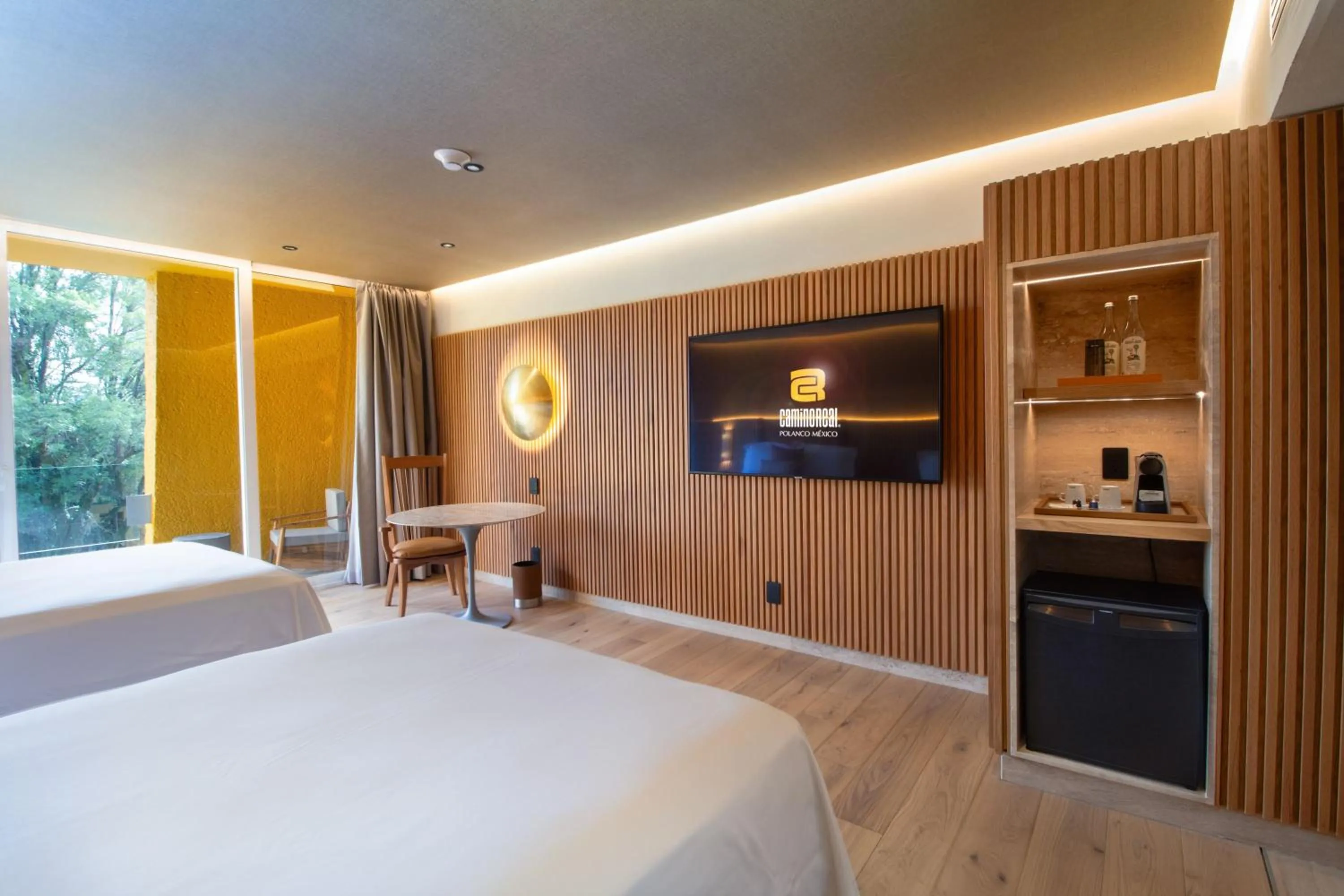 Bedroom, Bed in Camino Real Polanco Mexico