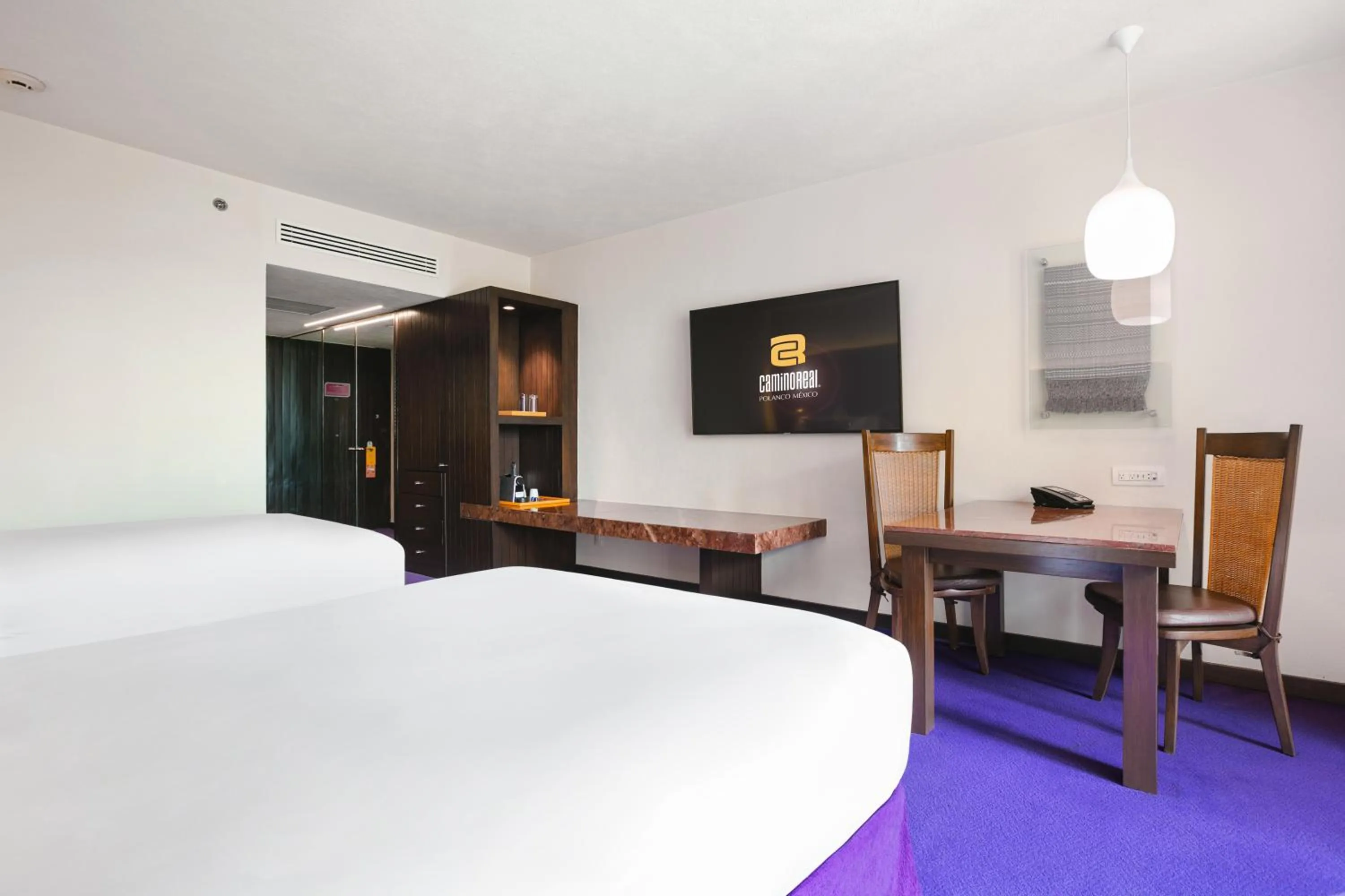 Bedroom, Bed in Camino Real Polanco Mexico