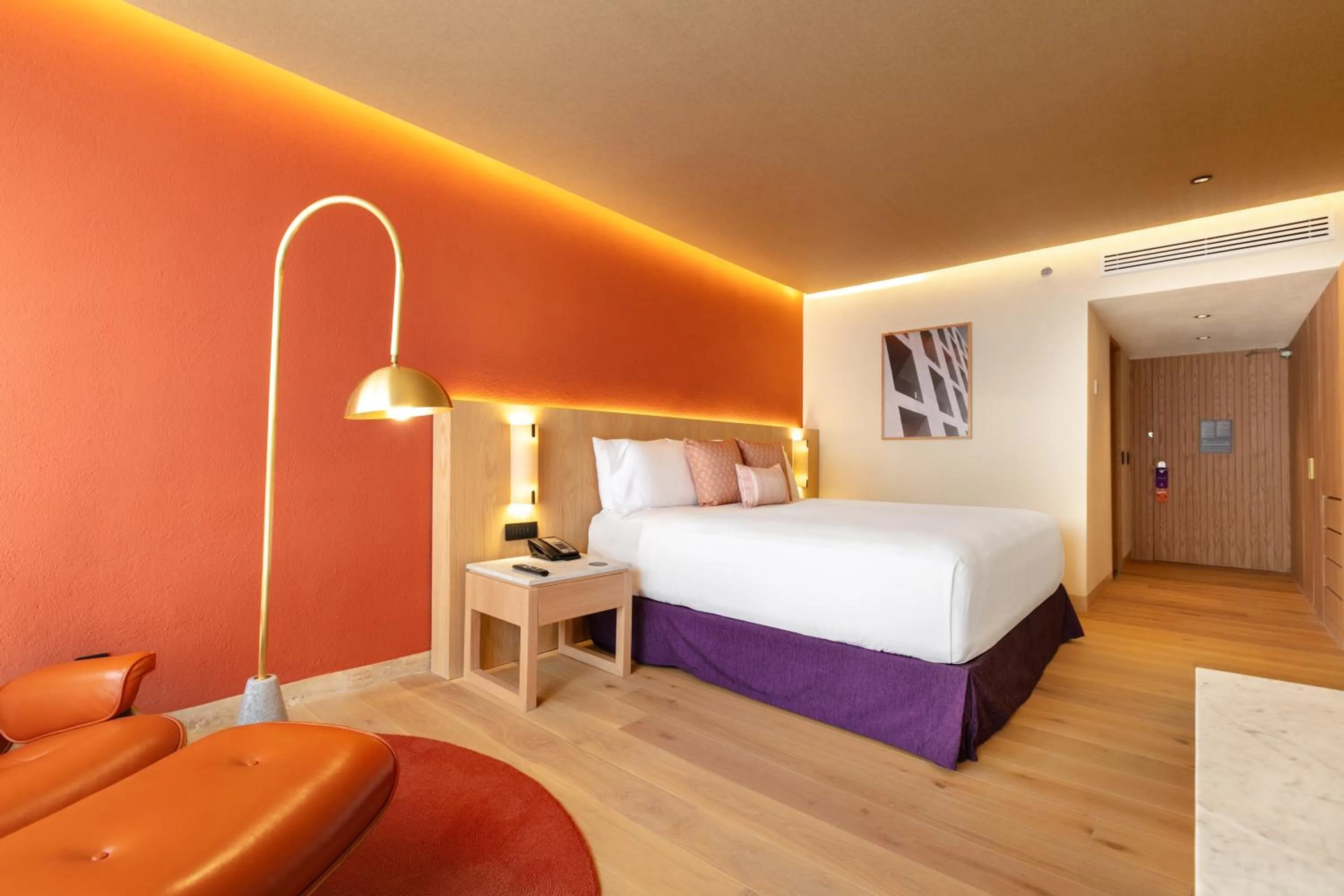 Bedroom, Bed in Camino Real Polanco Mexico