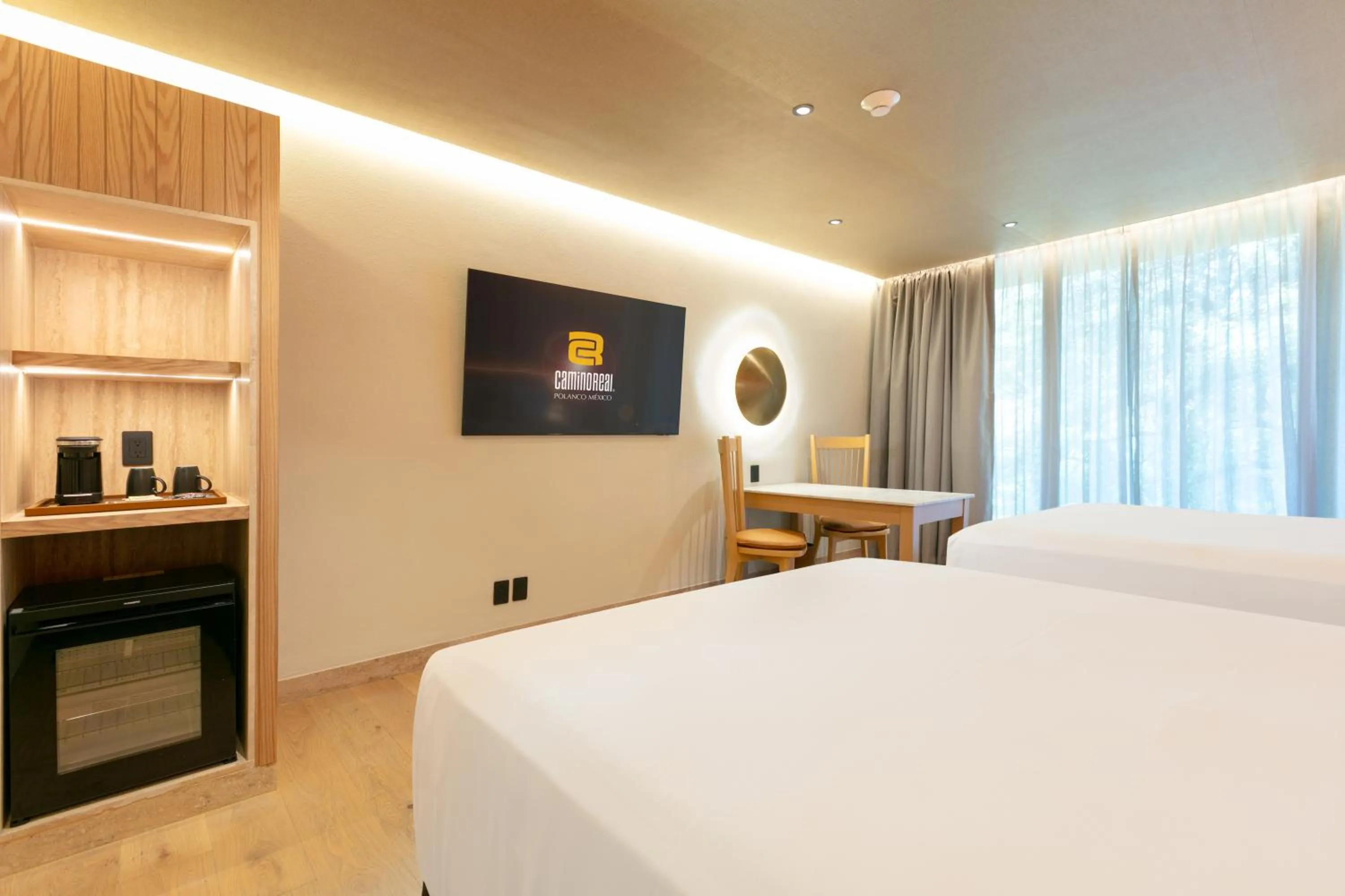 Bedroom, Bed in Camino Real Polanco Mexico