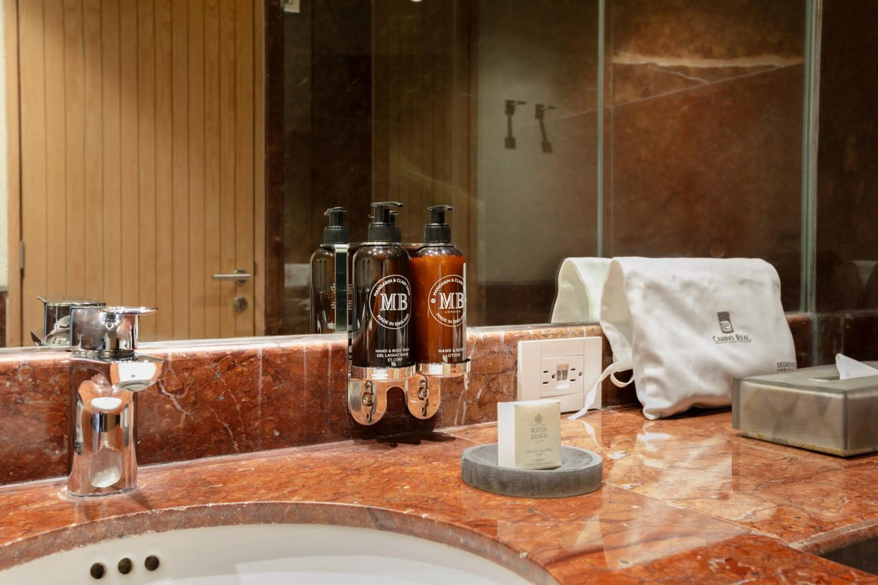 Bathroom in Camino Real Polanco Mexico