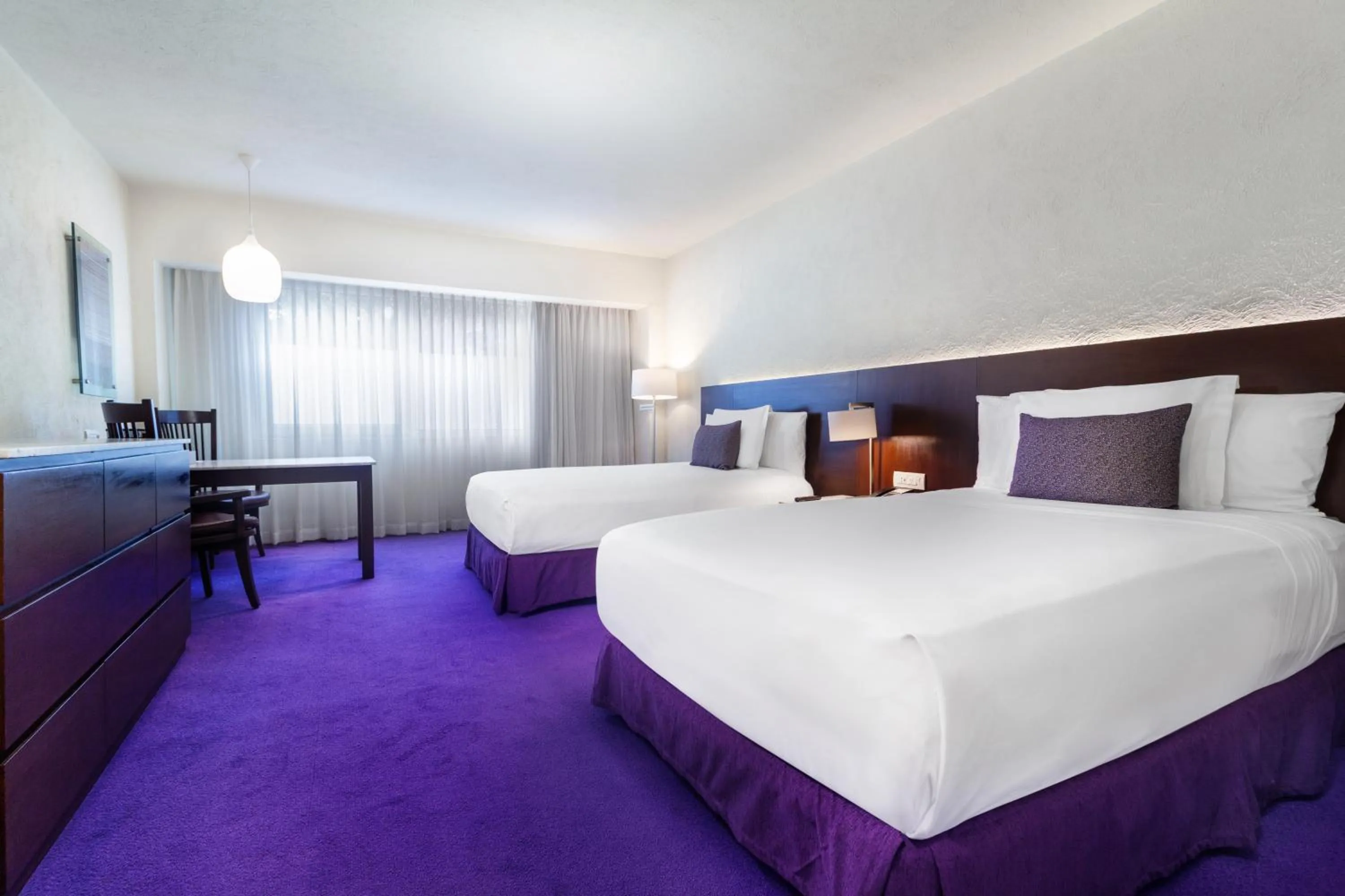 Bedroom, Bed in Camino Real Polanco Mexico