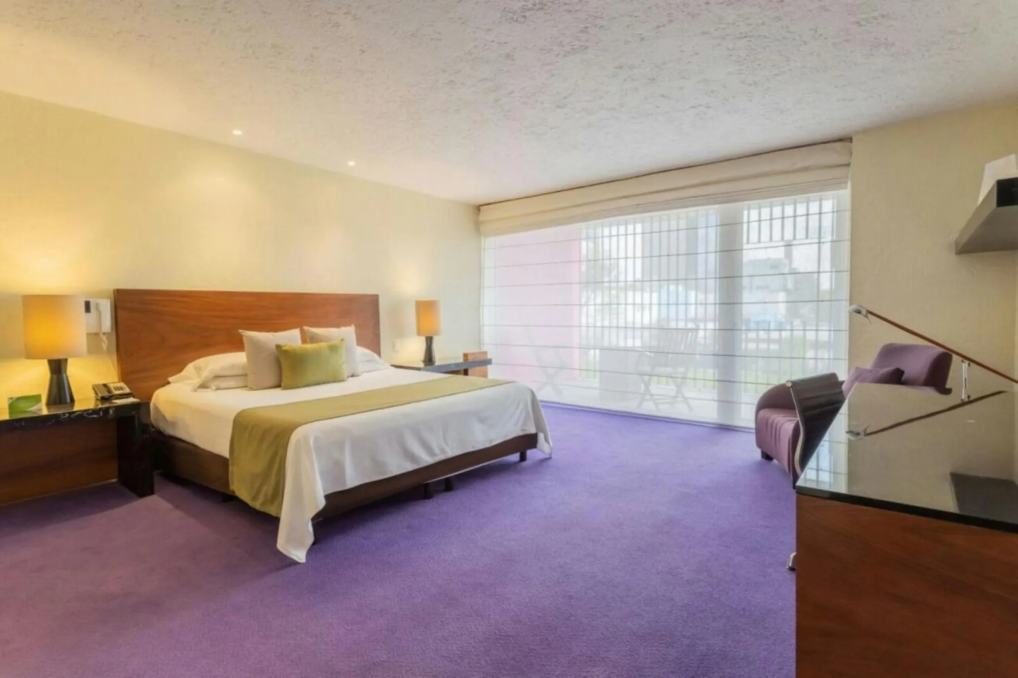 Bedroom, Bed in Camino Real Polanco Mexico