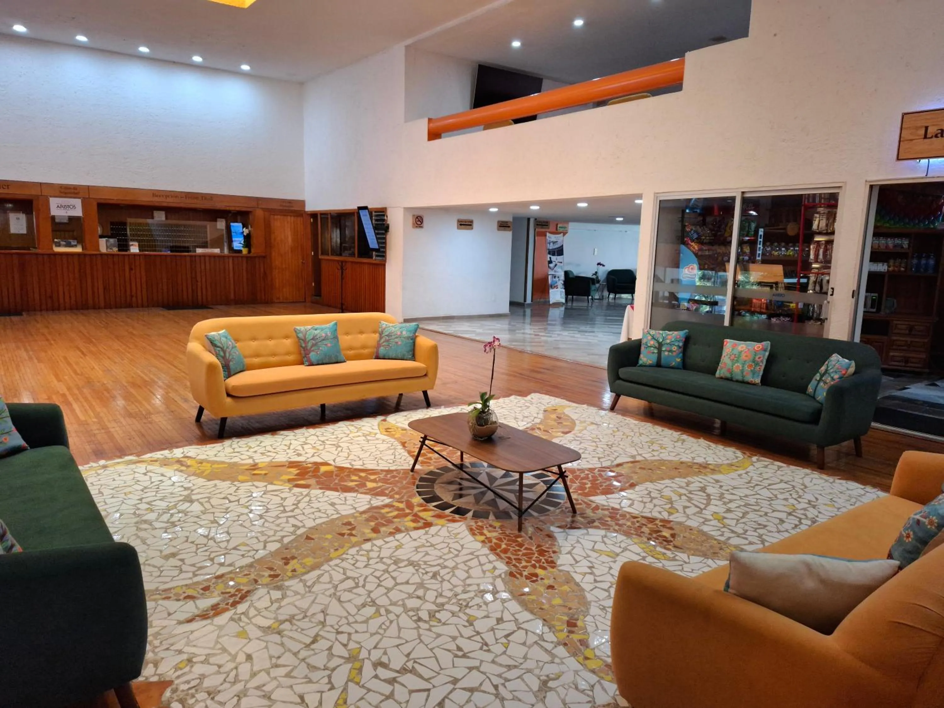 Living room in Hotel Aristos Cuernavaca