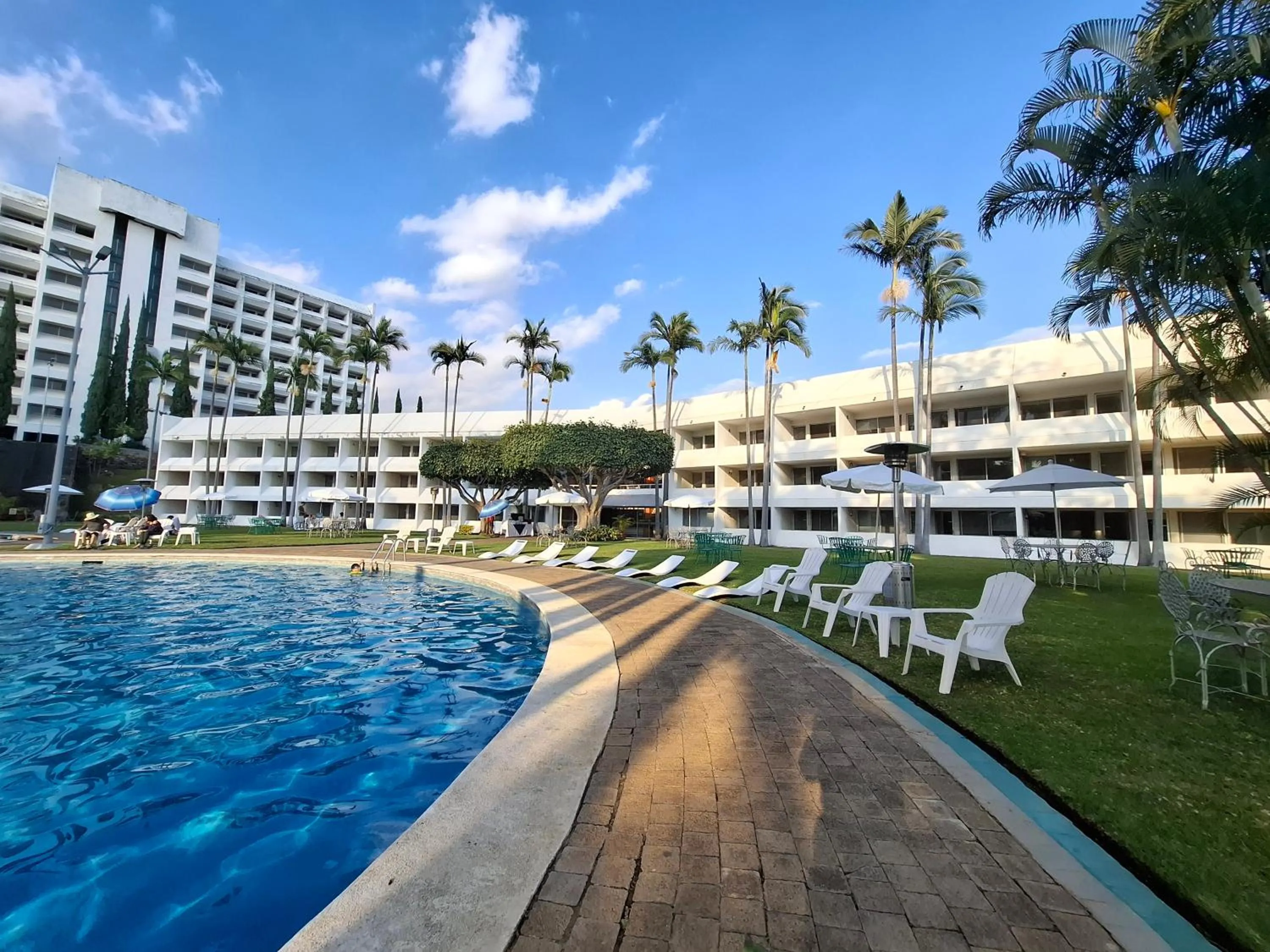 Swimming pool in Hotel Aristos Cuernavaca