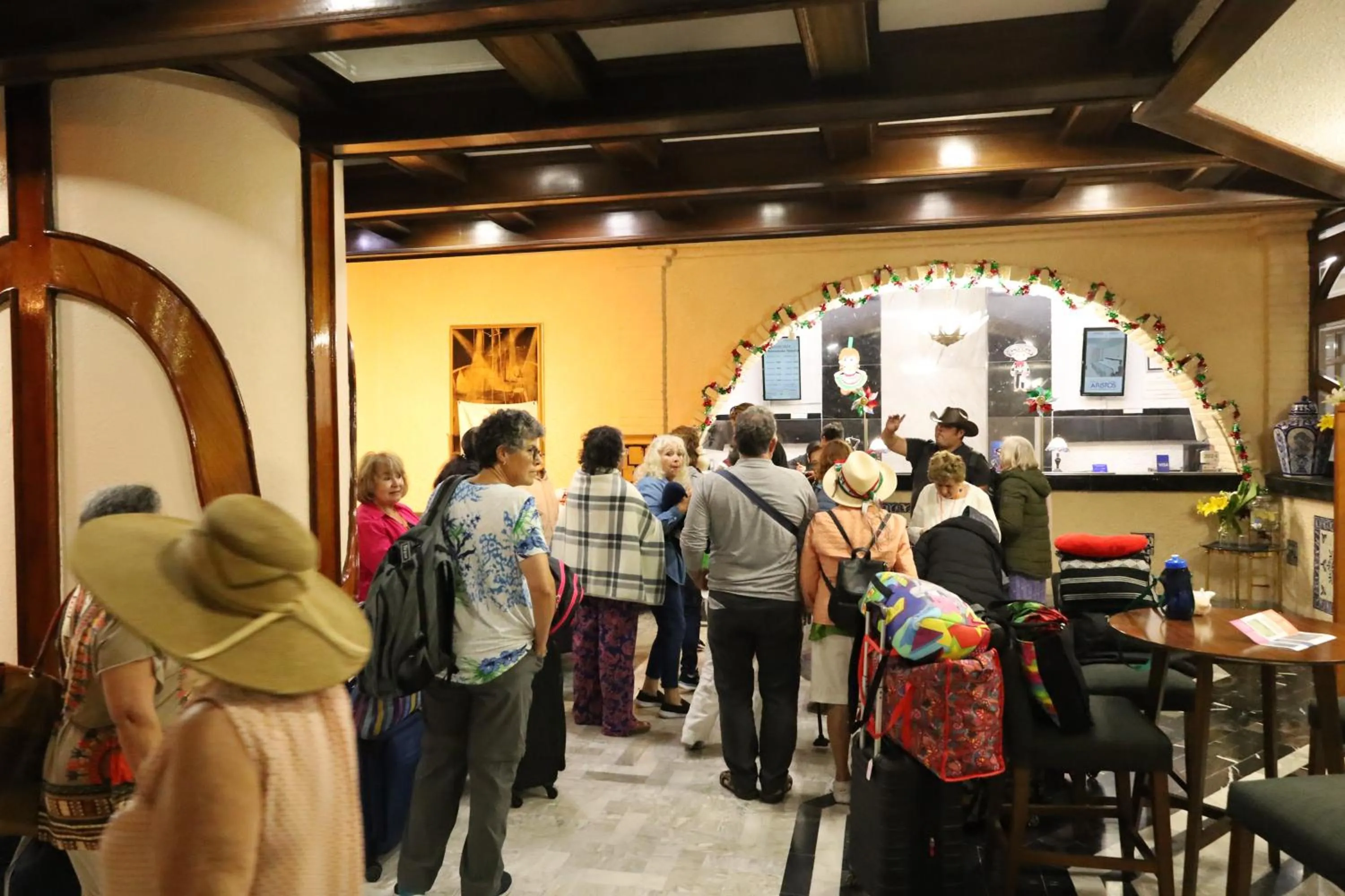 Lobby or reception in Aristos Puebla