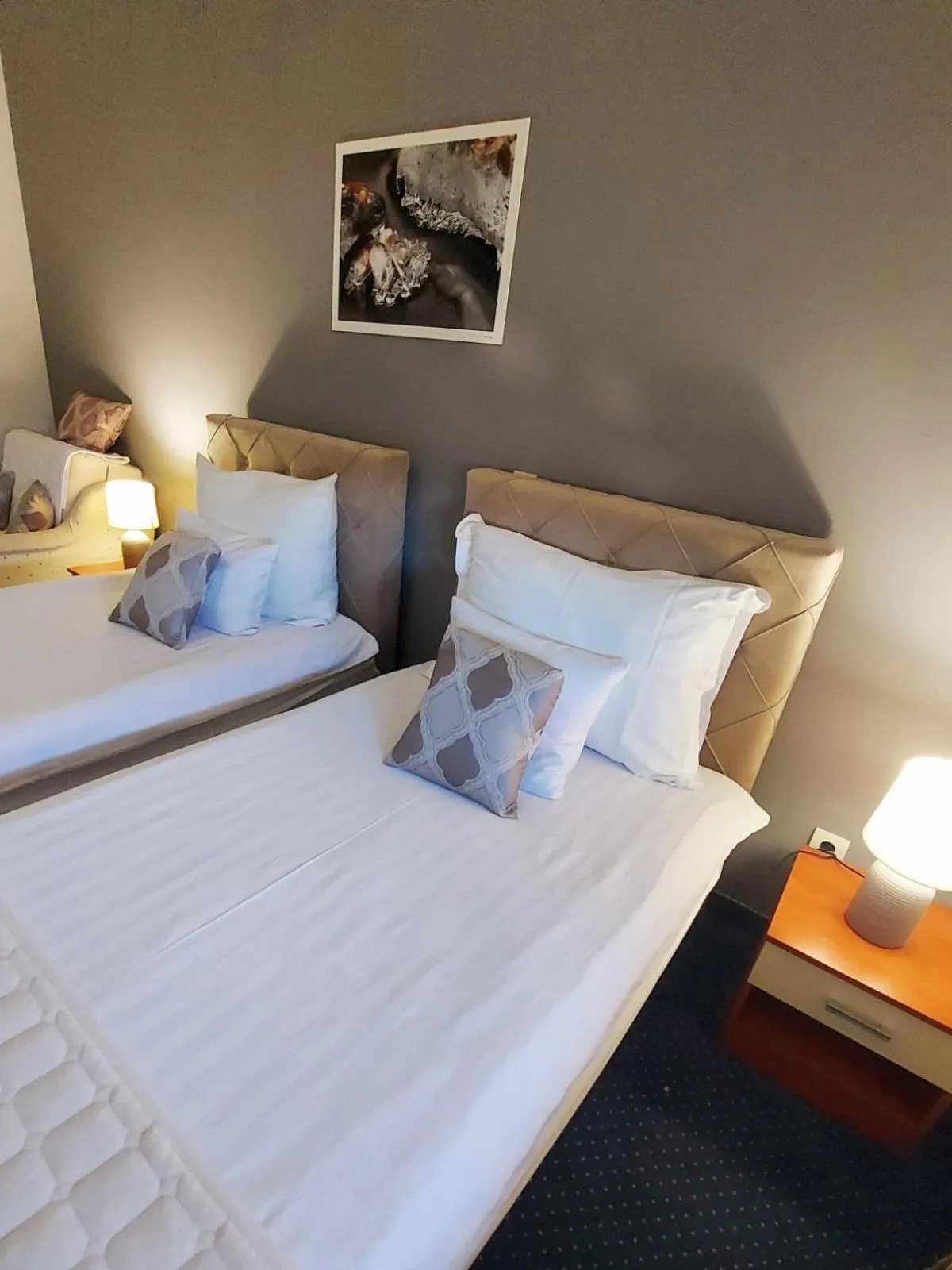 People, Bed in Hotel Villa Valpovo