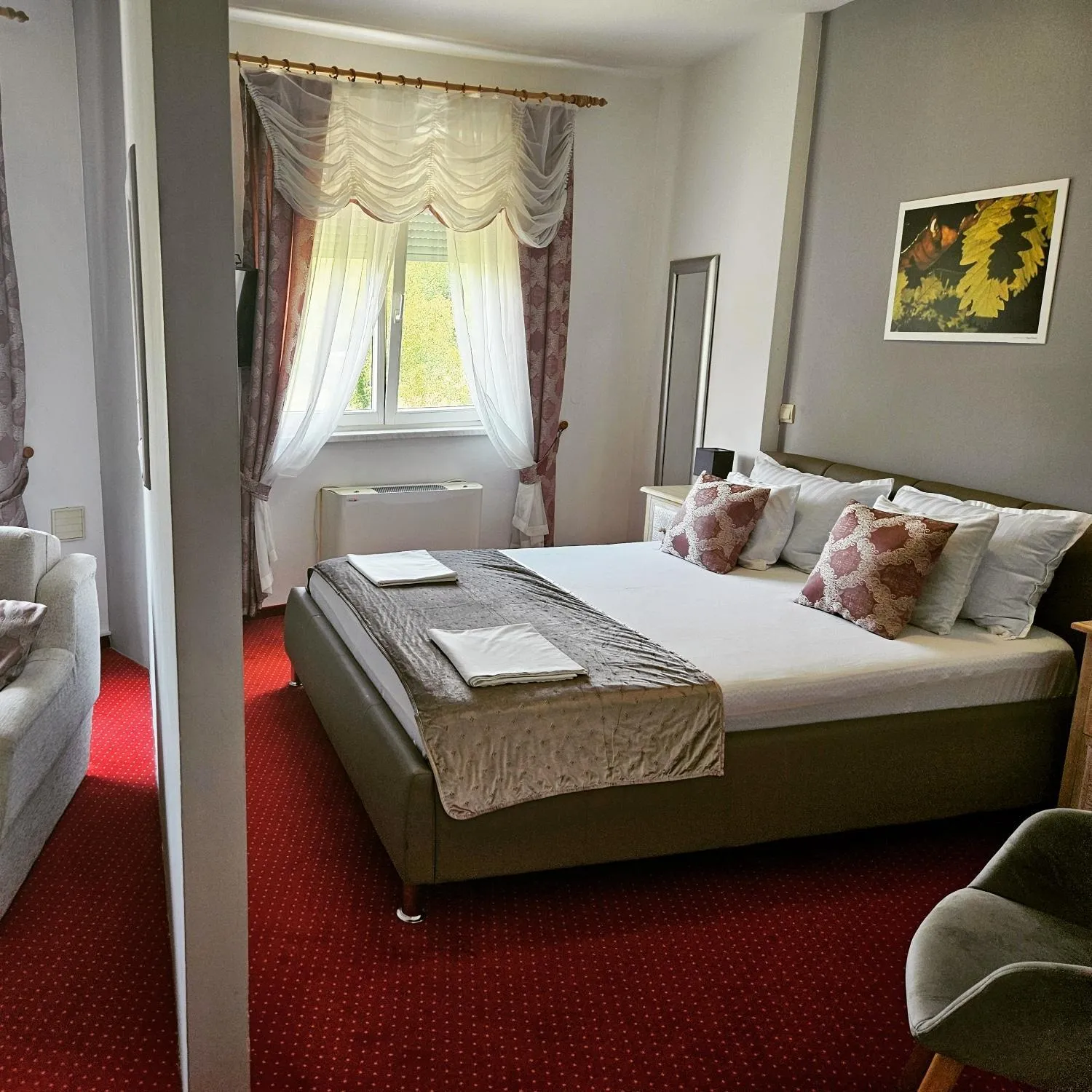 Bed in Hotel Villa Valpovo