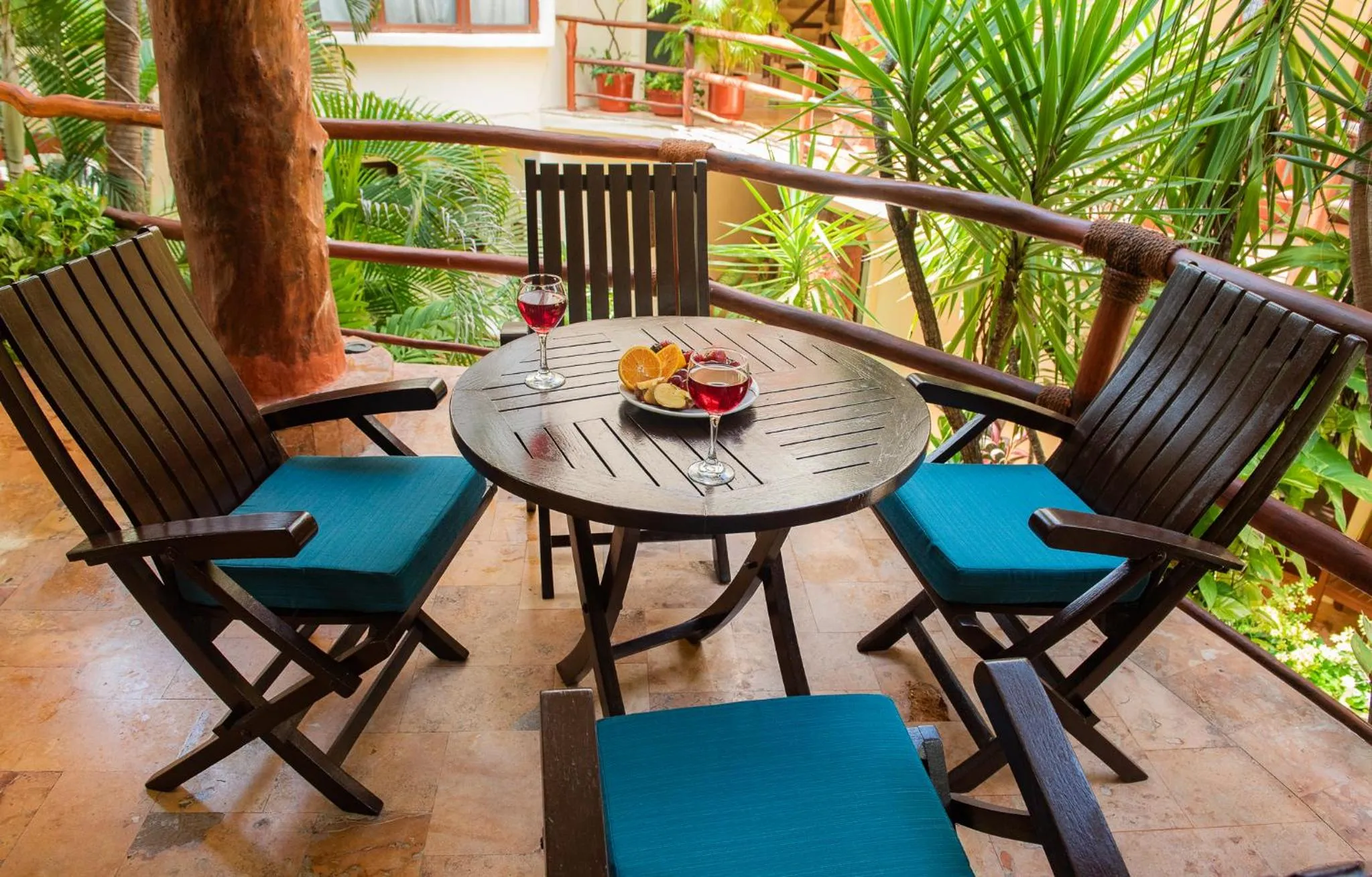 Balcony/Terrace in Villas Sacbe Condo Hotel and Beach Club